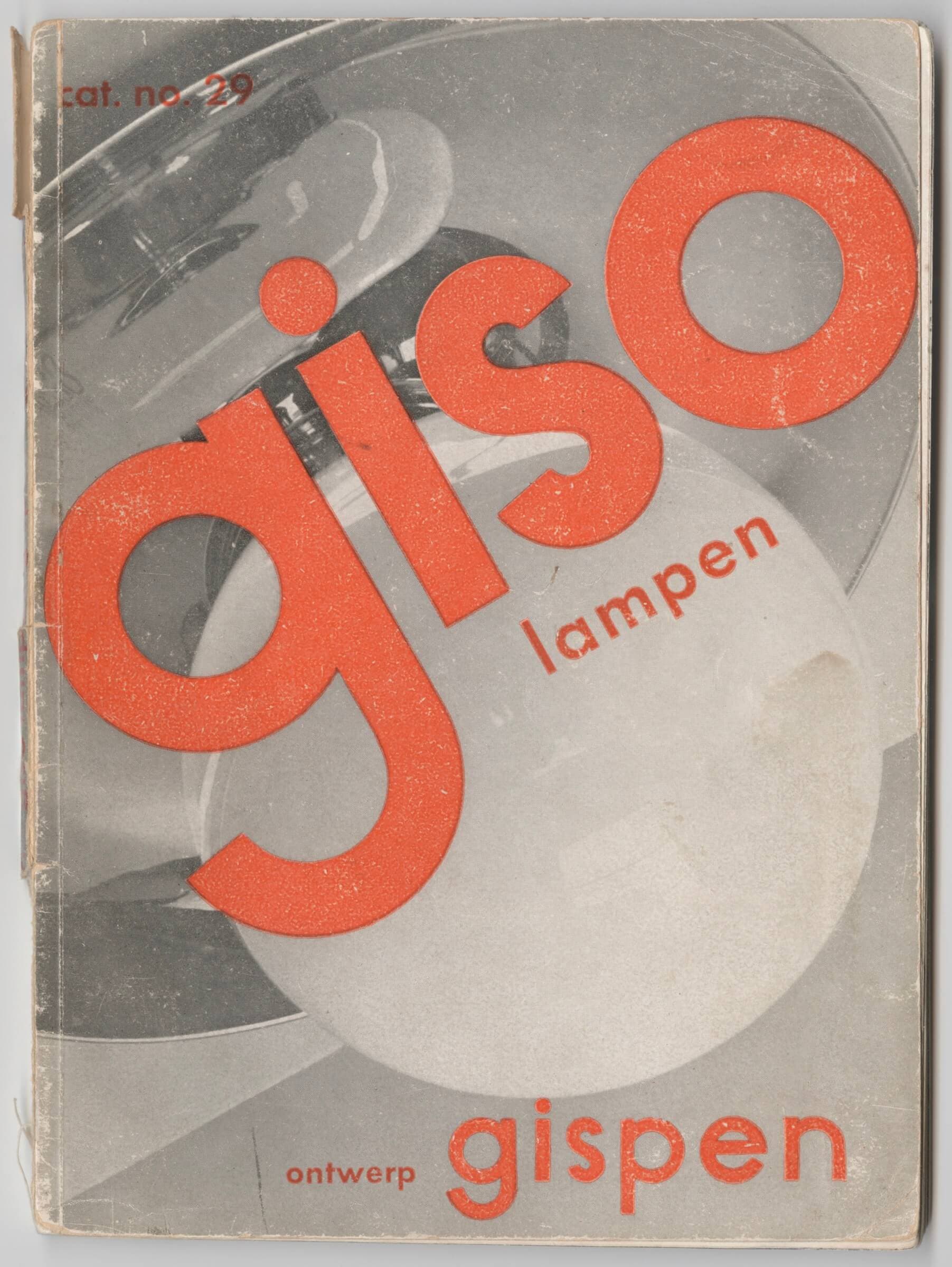 Gispen. Catalogus Giso lampen cat. no. 29, z.d. Collectie Het Nieuwe Instituut, GISP 31 
