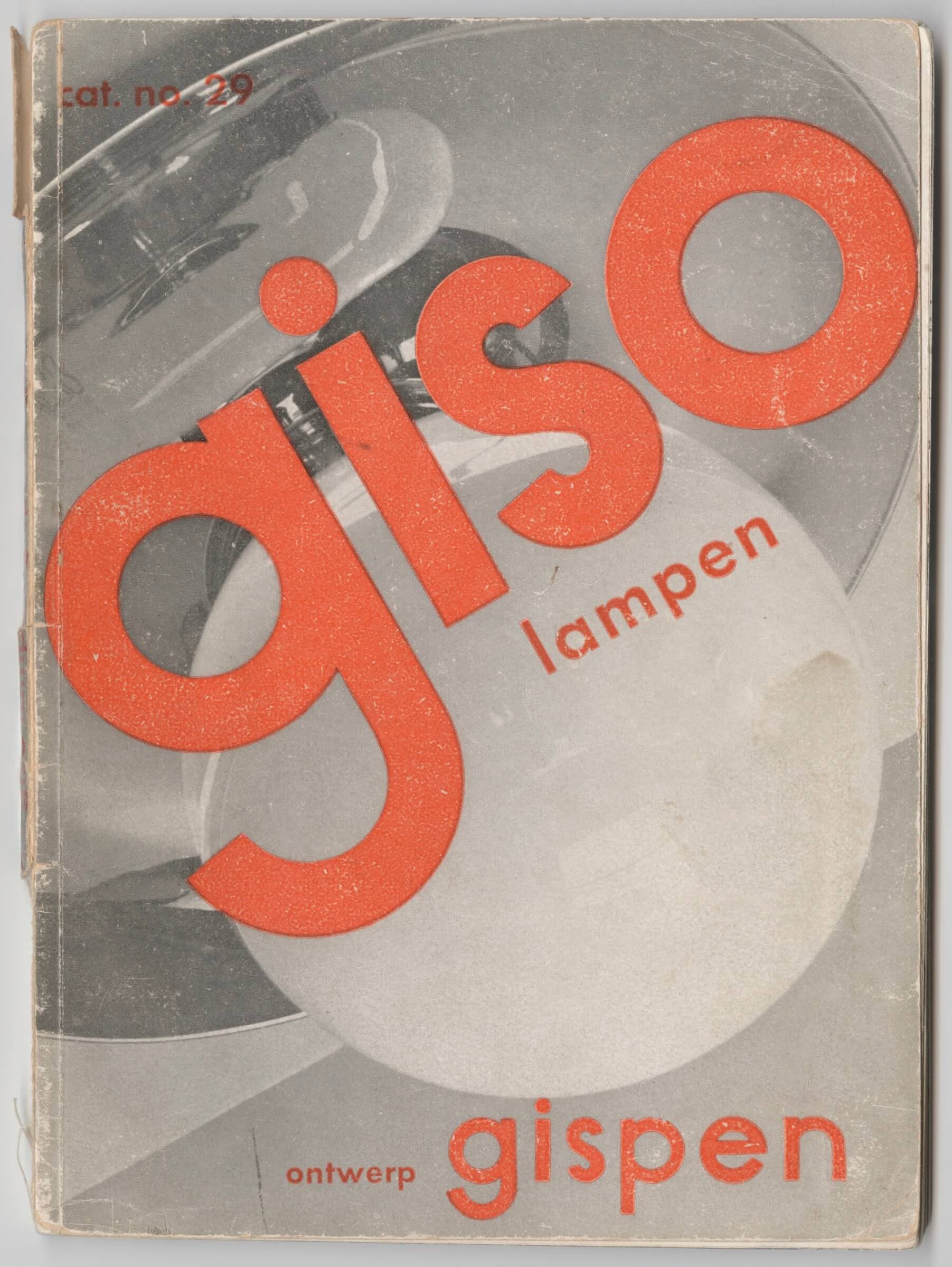 Gispen. Catalogus Giso lampen cat. no. 29, z.d. Collectie Het Nieuwe Instituut, GISP 31 