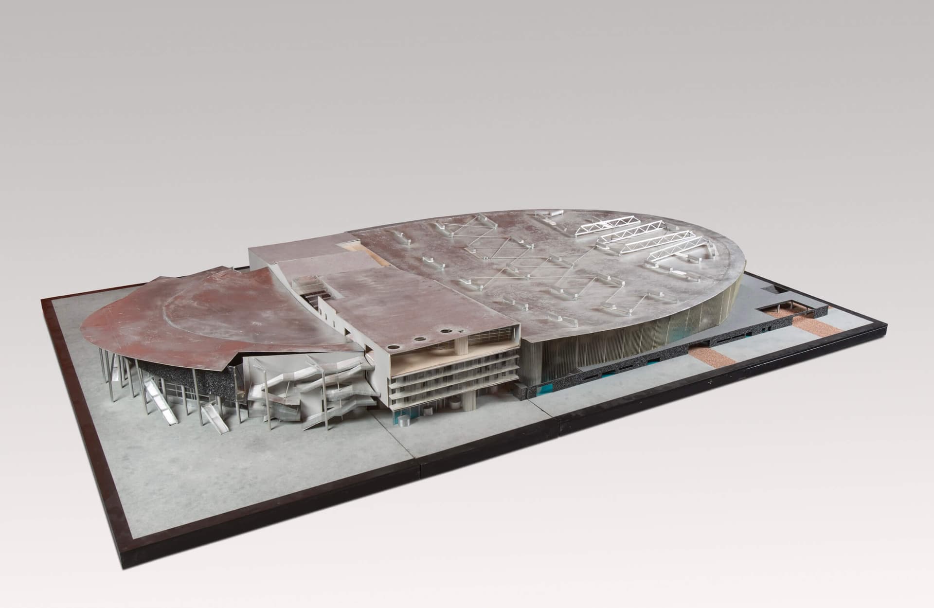 Maquette van het Grand Palais. Collectie: NAi, Archief OMAR. 