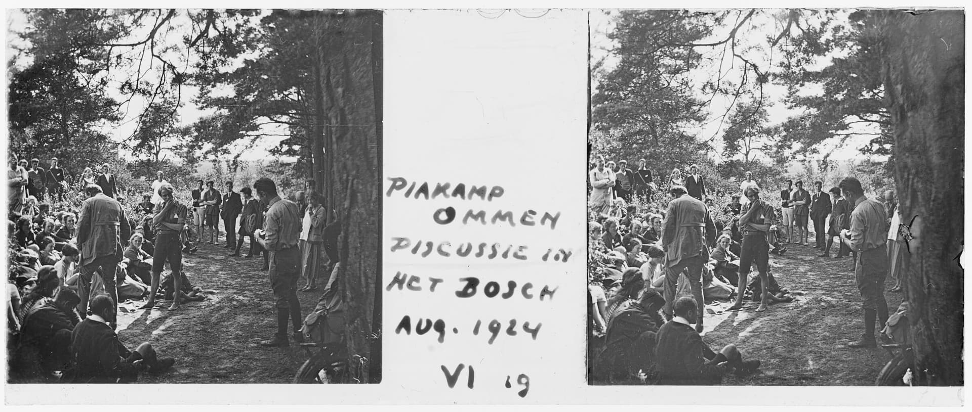 Pia summer camp in Ommen, 1924. Archive Ph. C. de Graaff. Collection Het Nieuwe Instituut, GRAX 74  