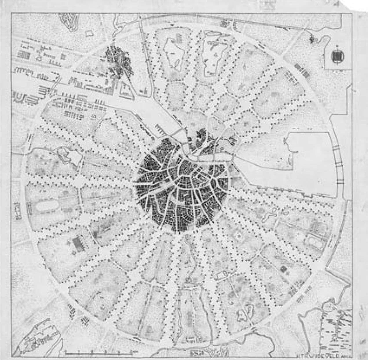 Order and Chaos, H. Th. Wijdeveld. Collection Het Nieuwe Instituut 