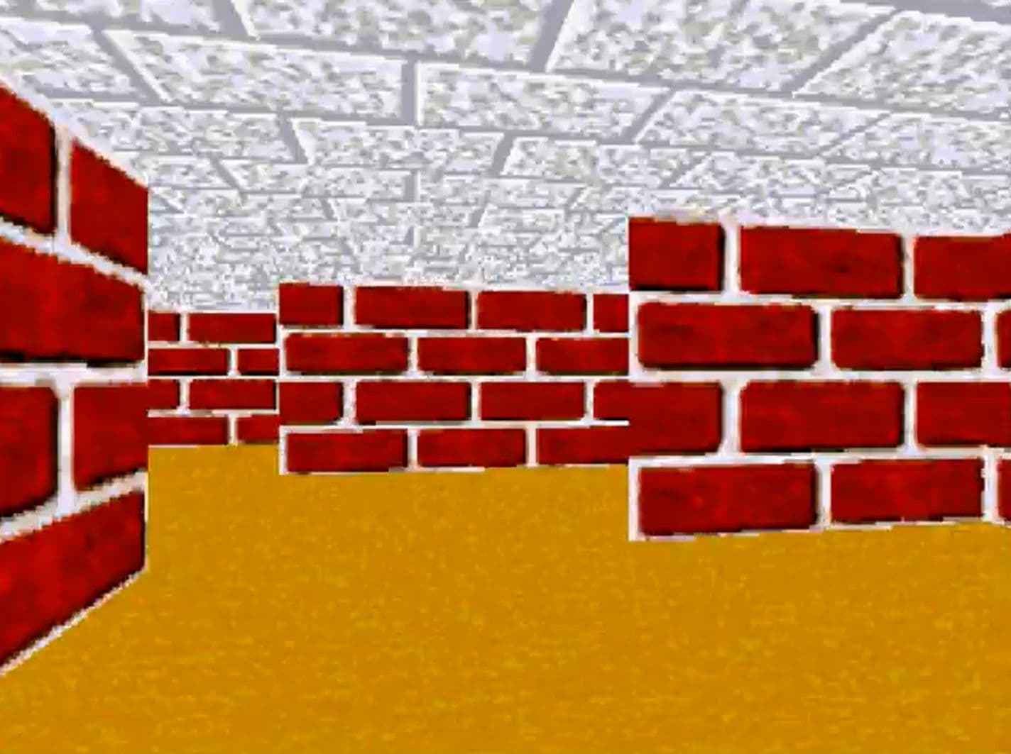 Windows 3D Maze 