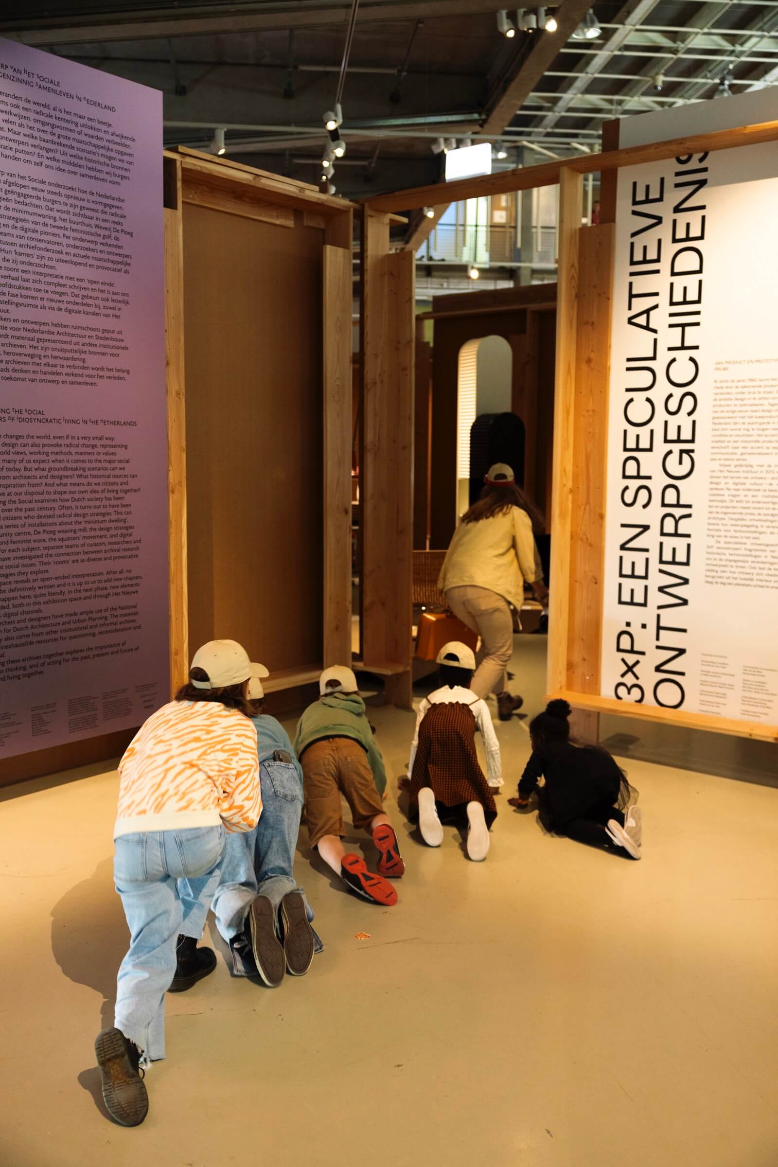 Crawl Into the Skin Safari. FamilieFest: More Than Just Party Animals. Photo: Florine van Rees