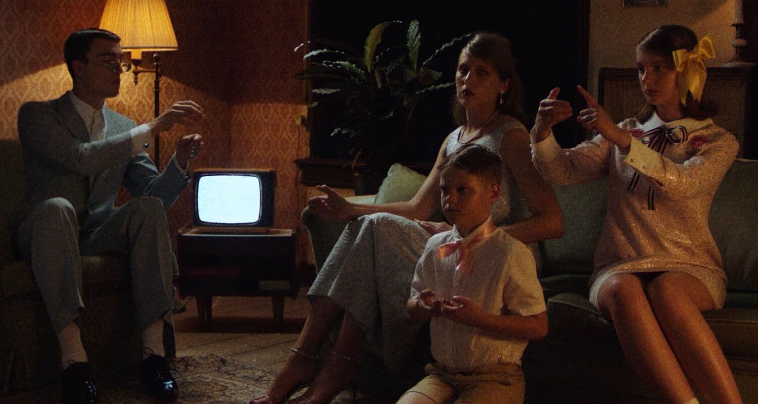 Still from the short film A Death In The Family, by Puck Litaay. 