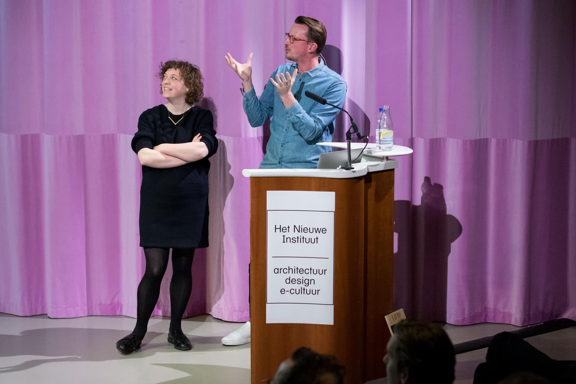 BNO IMG LAB: Gouden Handjes. Jurjen Versteeg and Ashley Govers. Photo Hans Tak 