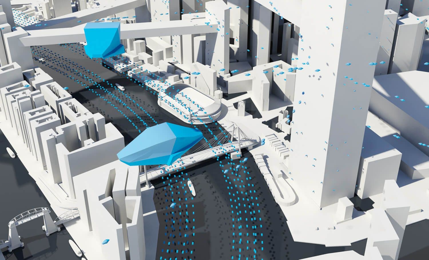 Skycar City door MVRDV