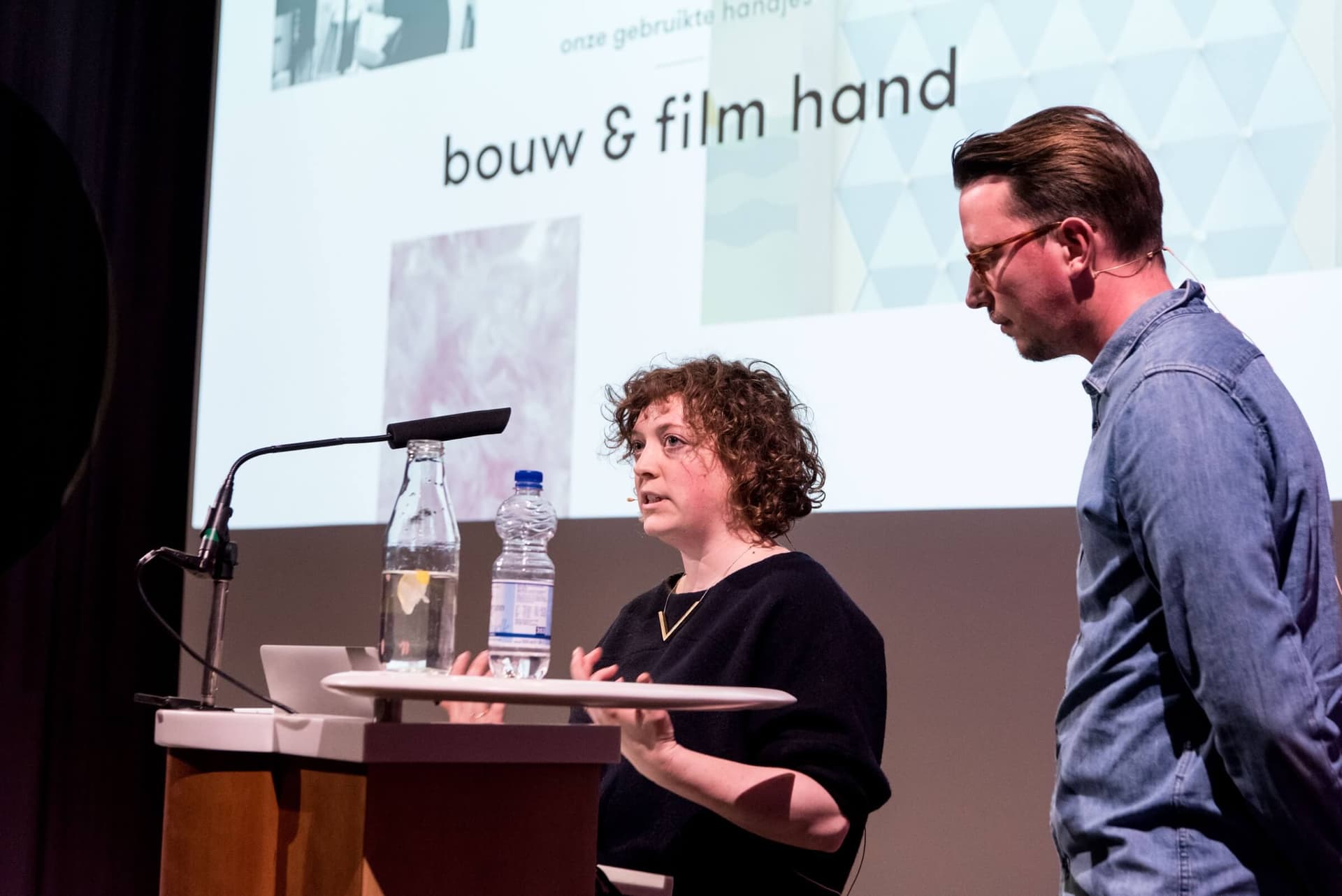 BNO IMG LAB: Gouden Handjes. Jurjen Versteeg and Ashley Govers. Photo Hans Tak 