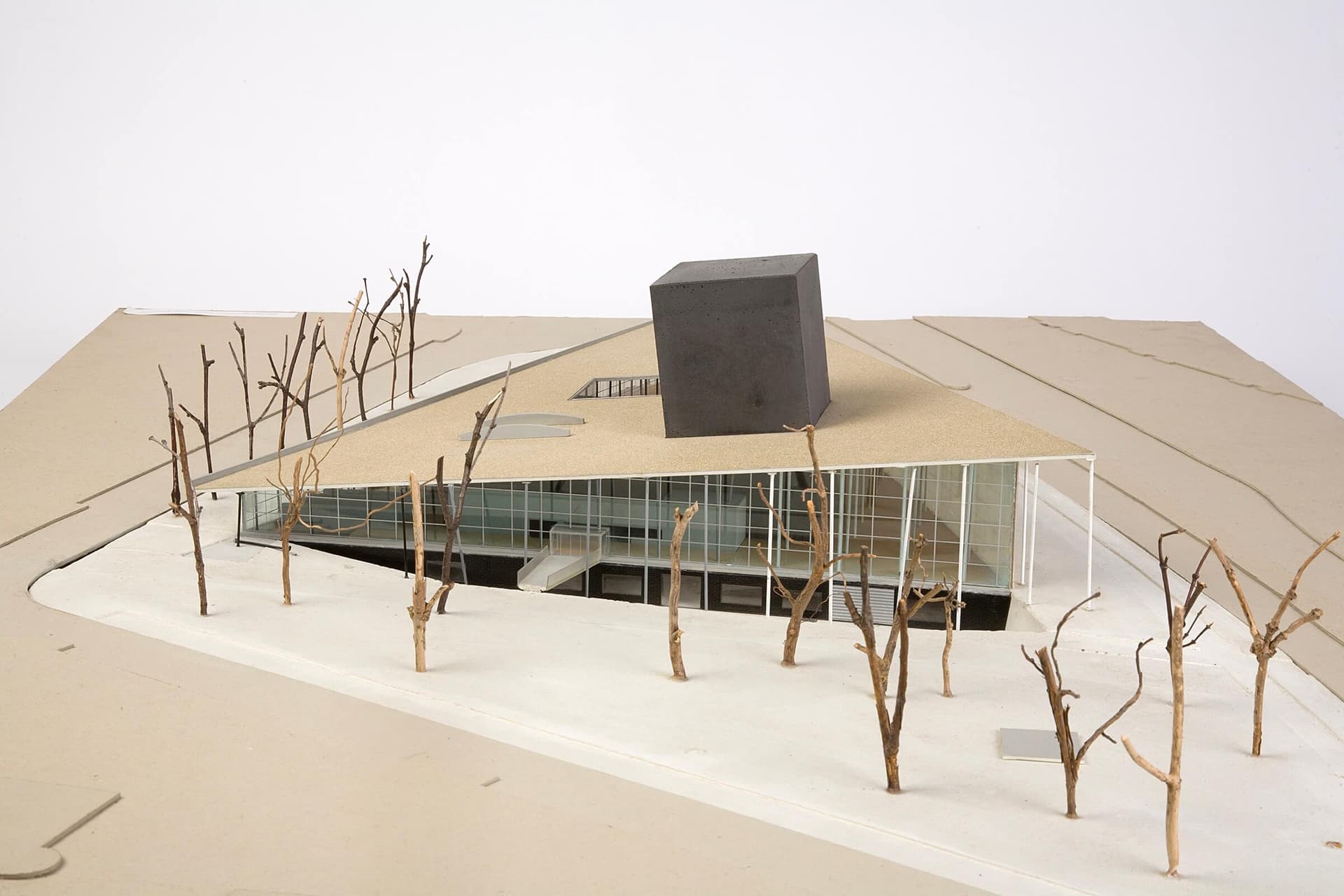 Rem Koolhaas / OMA. Prijsvraagontwerp voor het Nederlands Architectuurinstituut. Collectie Het Nieuwe Instituut, MOAI m7 