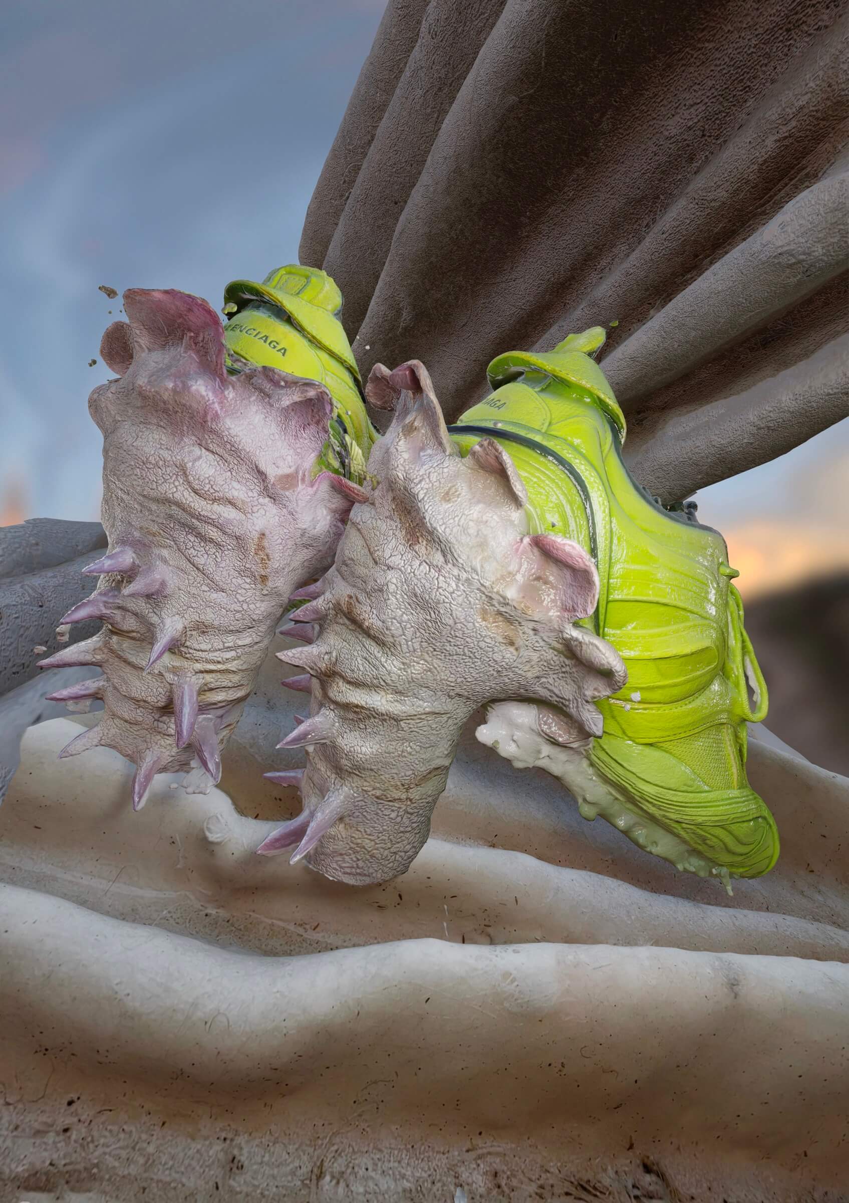 Current Obsession - GEM Z - exShoes by Simon Marsiglia - Image by Tobias Groot and Elizaveta Federmesser 