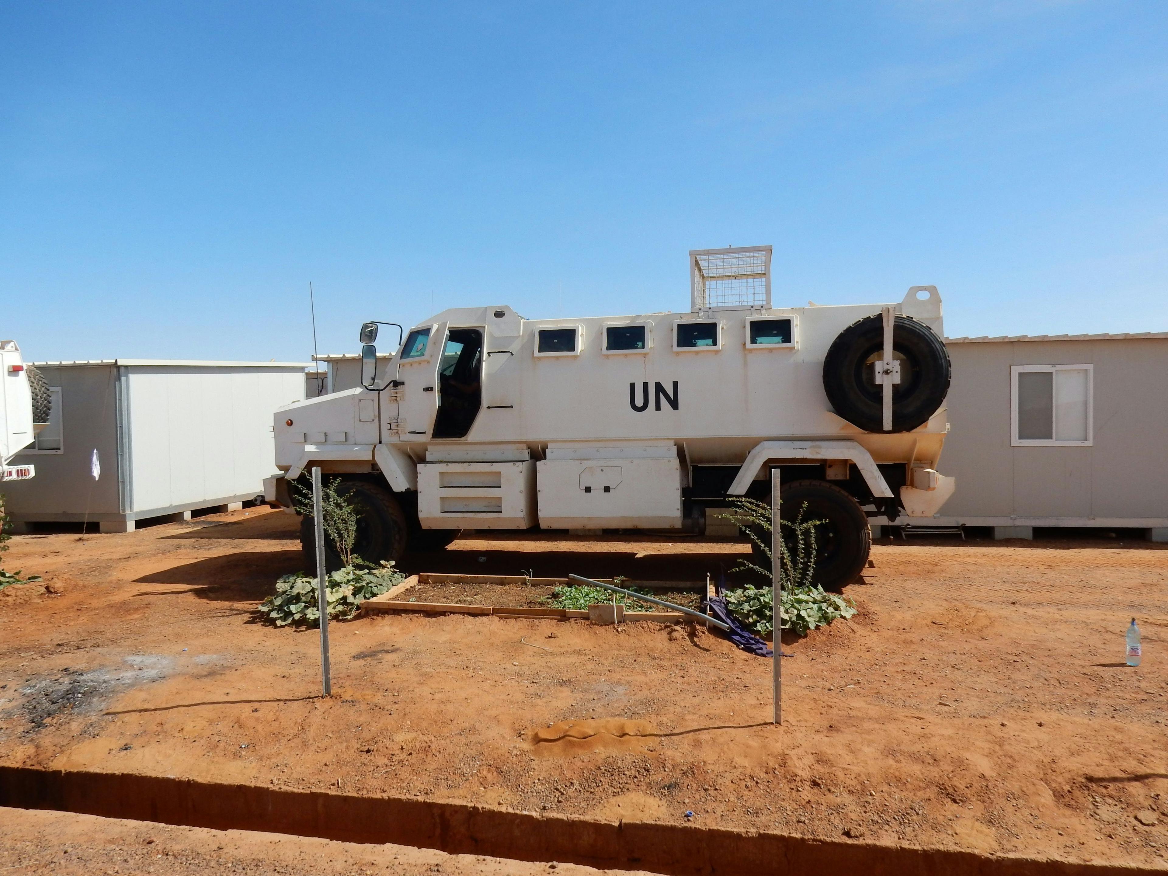 UN Super Camp, Gao, Mali. Photo Malkit Shoshan 