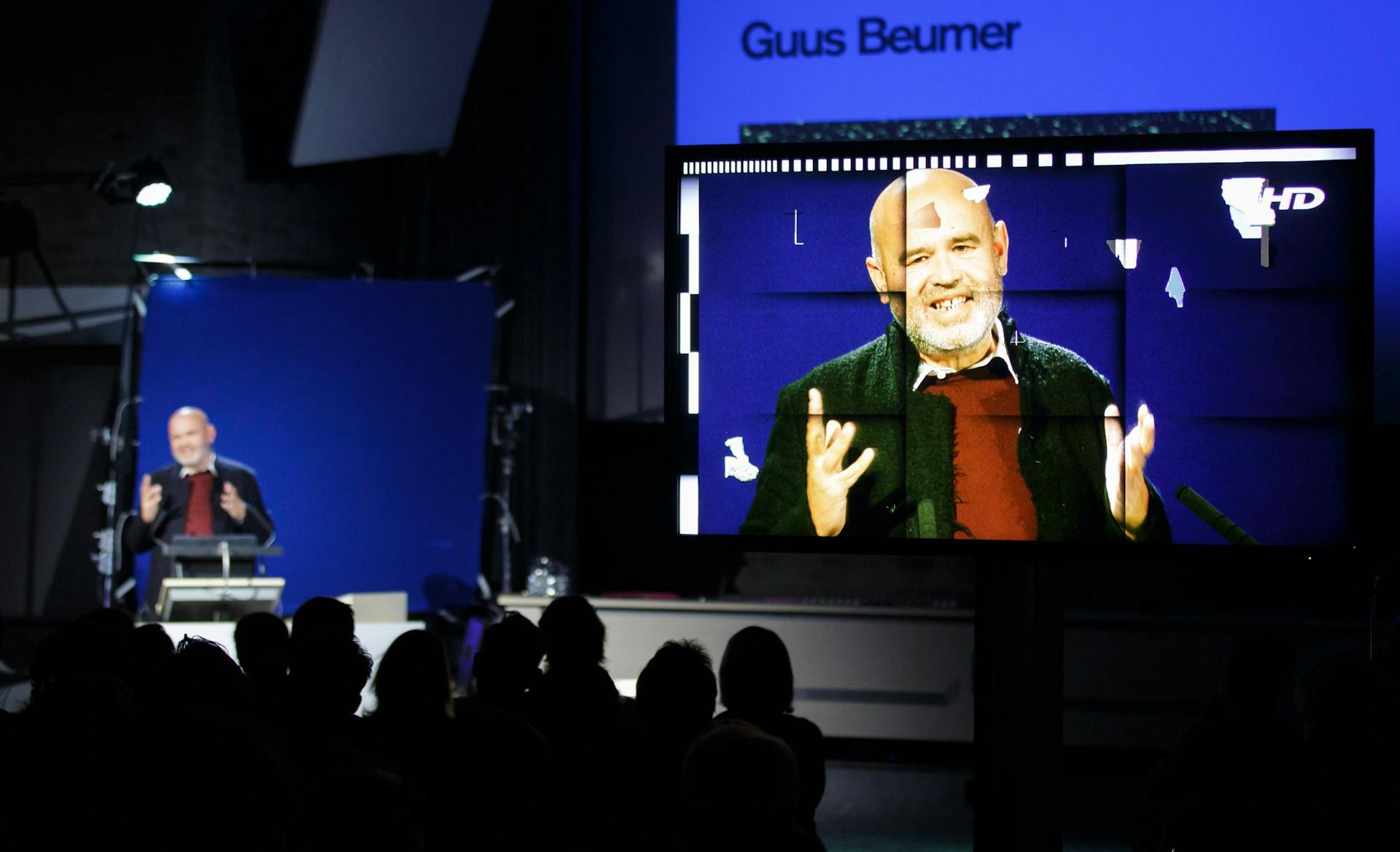 Benno Premsela Lecture 2015. Guus Beumer. Photo: Fred Ernst