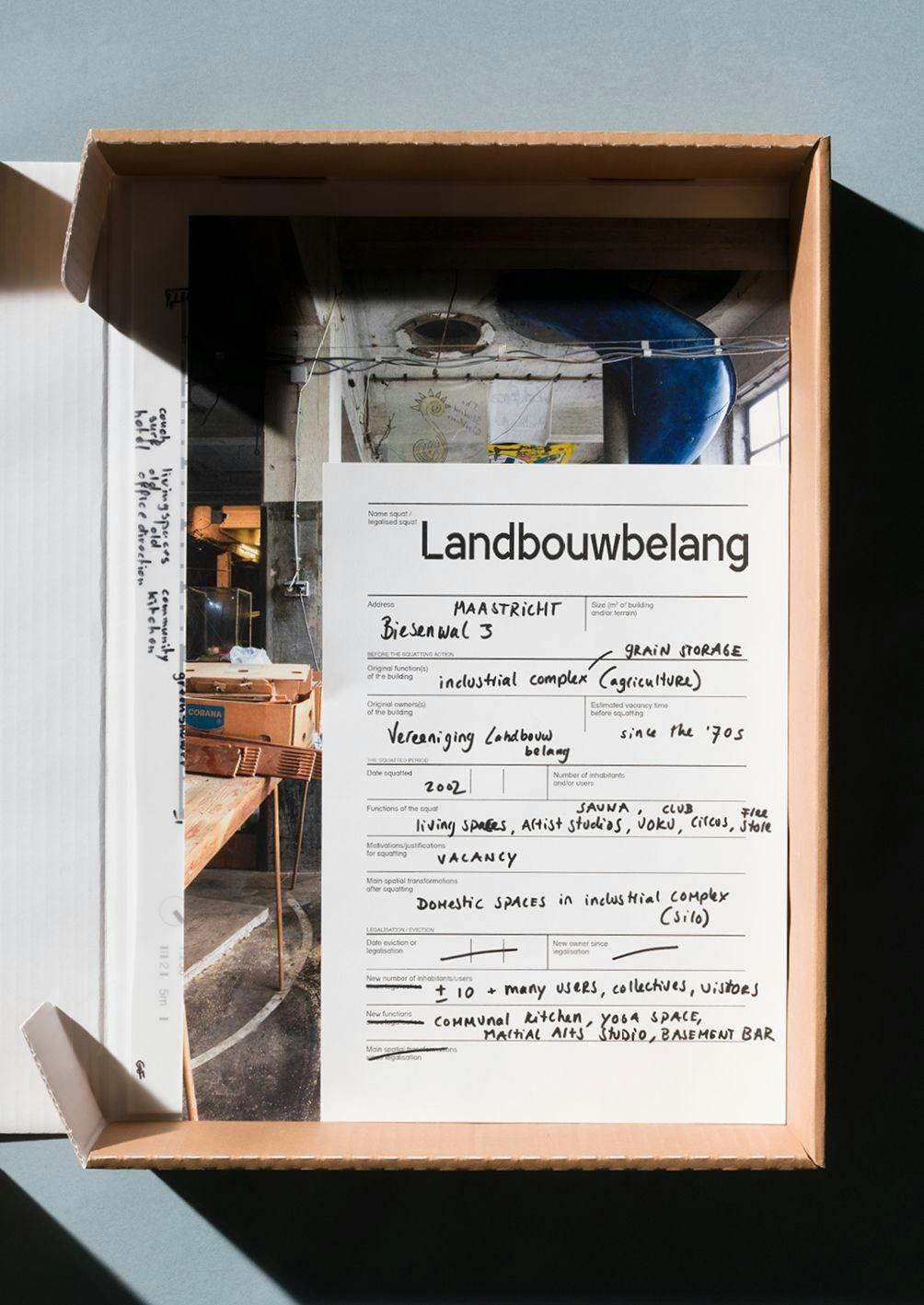 Landbouwbelang. From: Architecture of Appropriation. On Squatting as Spatial Practice. Photo by Johannes Schwartz. 