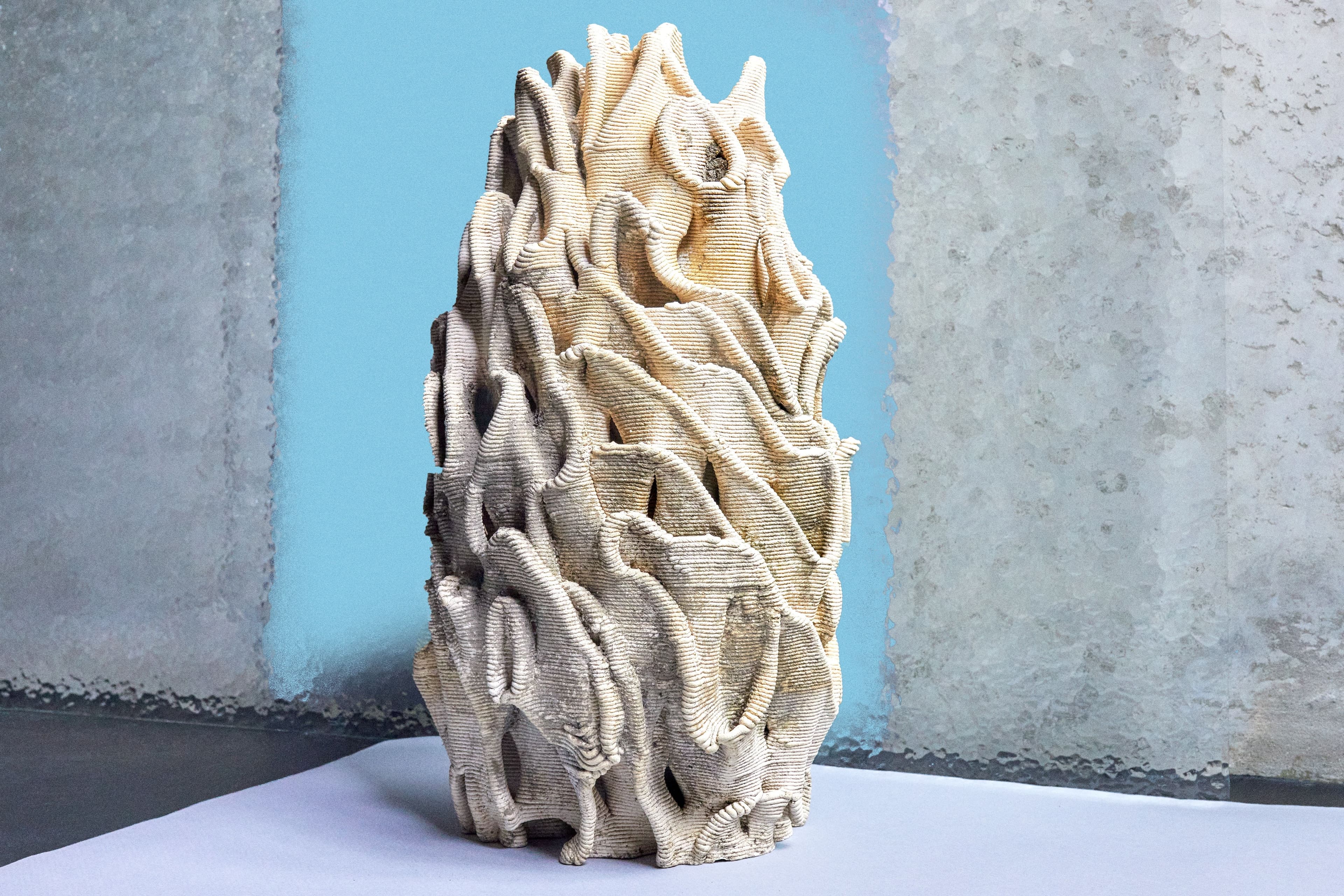A 3D-printed garden sculpture by Urban Reef, photo: Tarona.