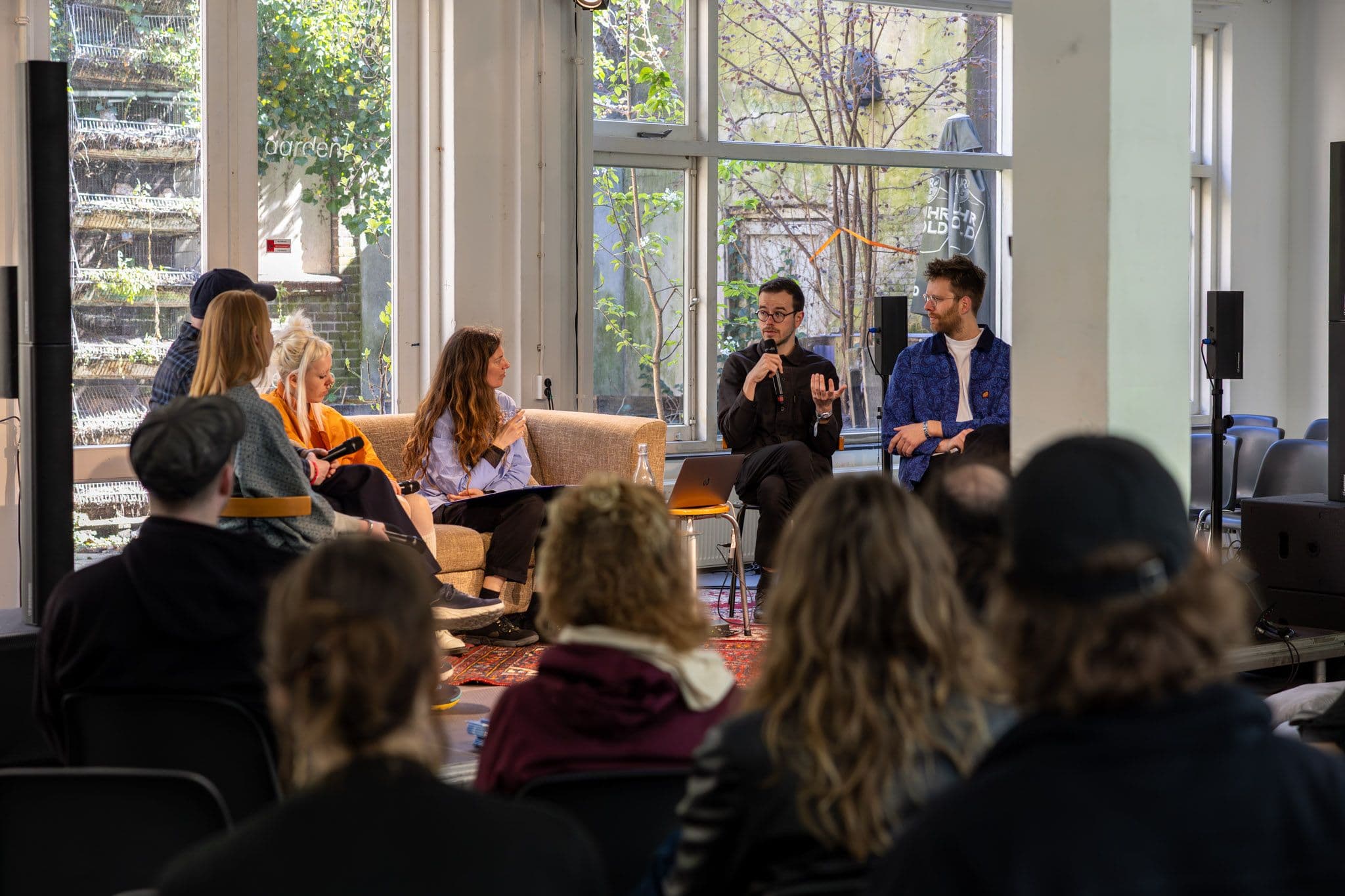 International guests at Rewire festival, 2025. Photo: Sabine van Nistelrooij