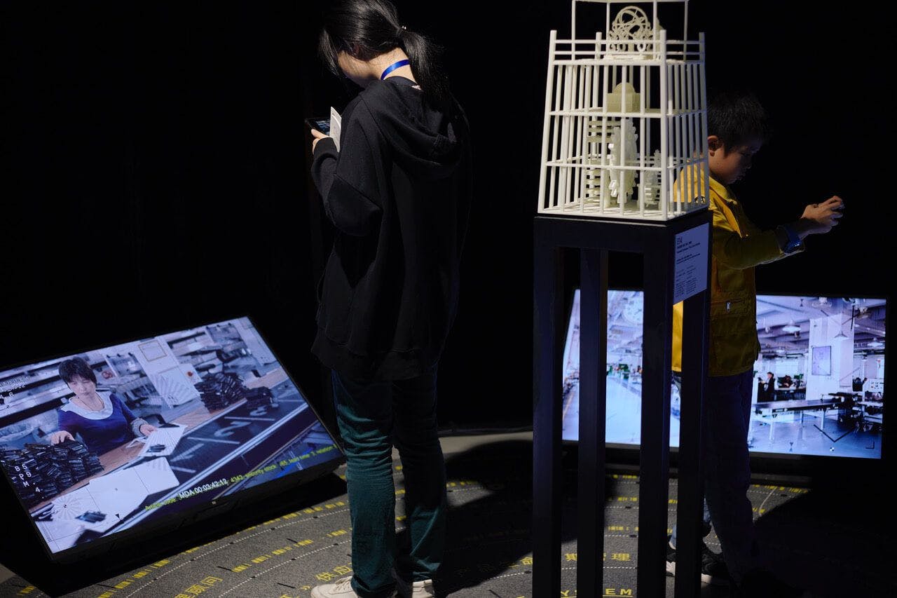  Automated Landscapes: Time, Cycles, Automata during 2019 Bi-City Biennale of Urbanism\Architecture in Shenzhen. Photo: Zhou Rhui. 