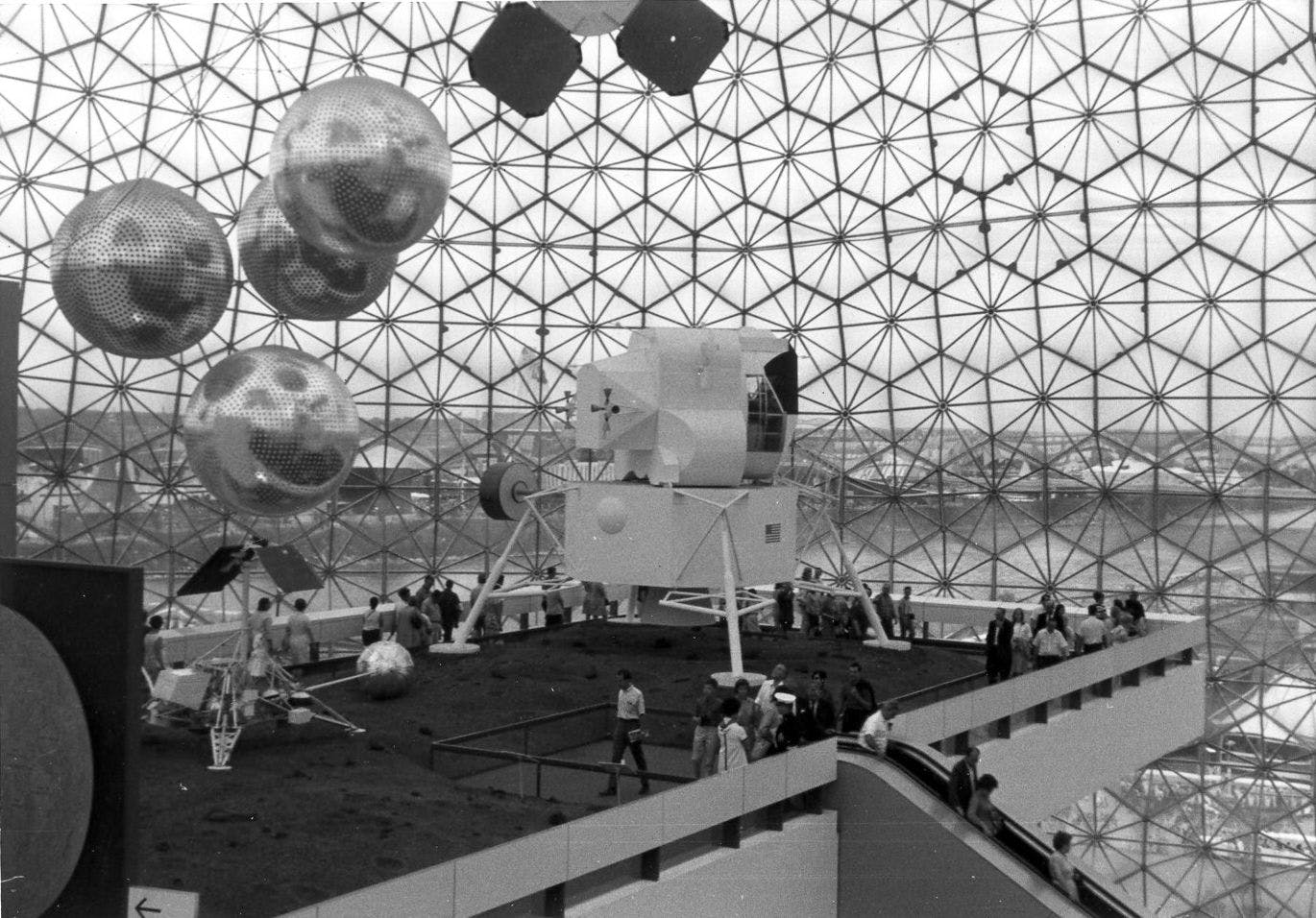 Amerikaans Paviljoen Expo 67, Montreal, Quebec. Foto Della Charlton 