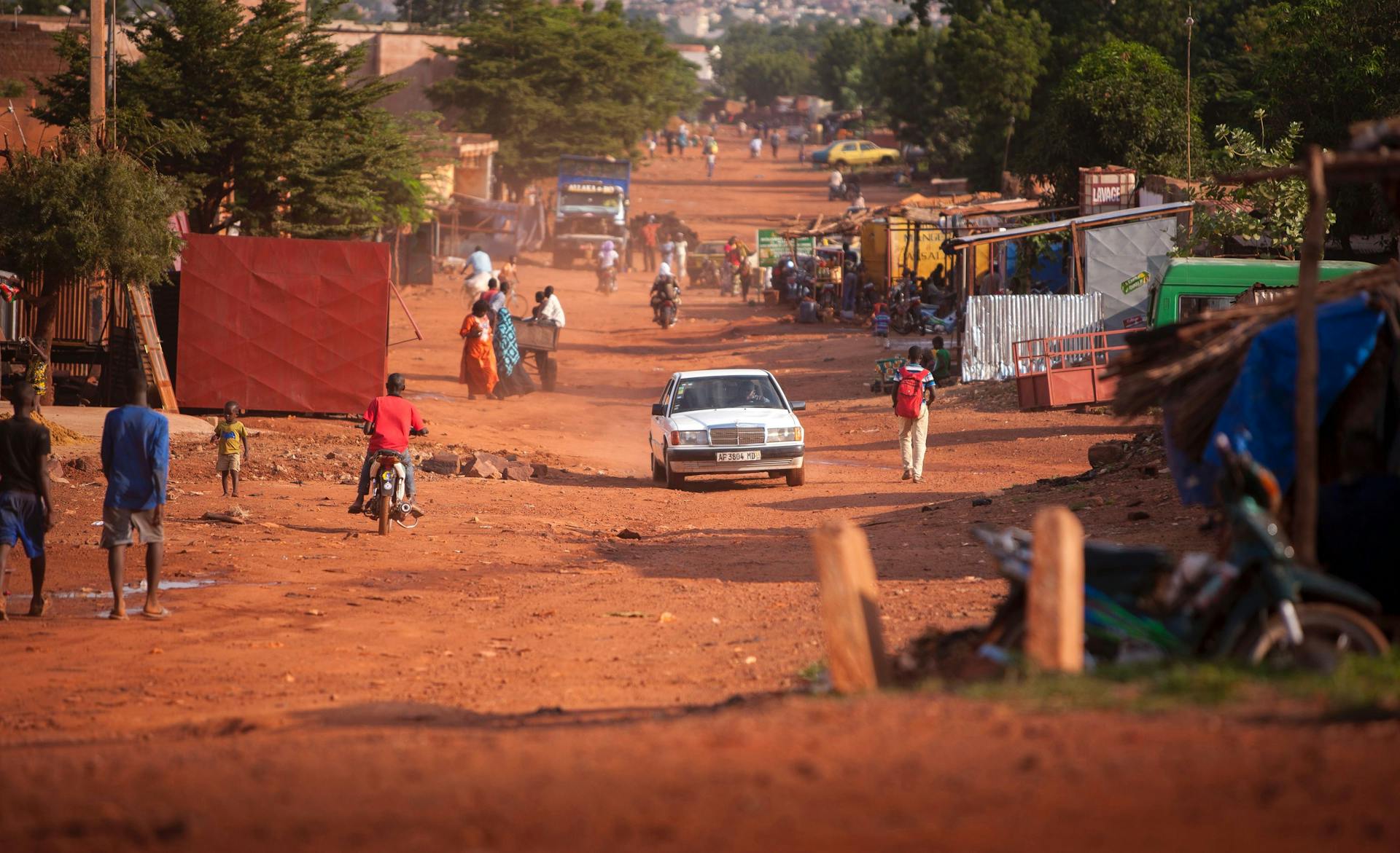 De stad Gao in Mali. Foto Ministerie van Defensie 
