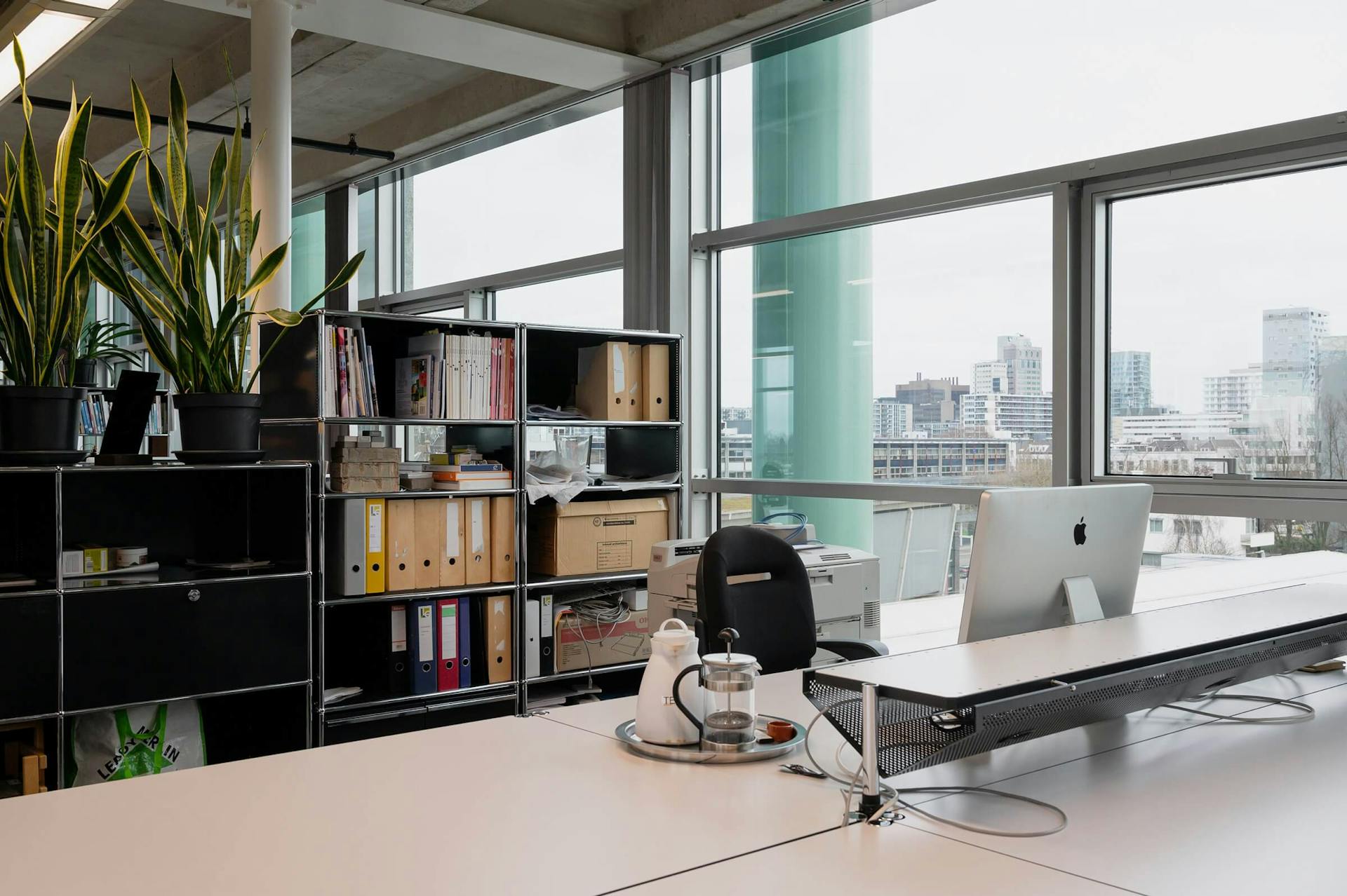 Workspace. Photo Petra van der Ree 