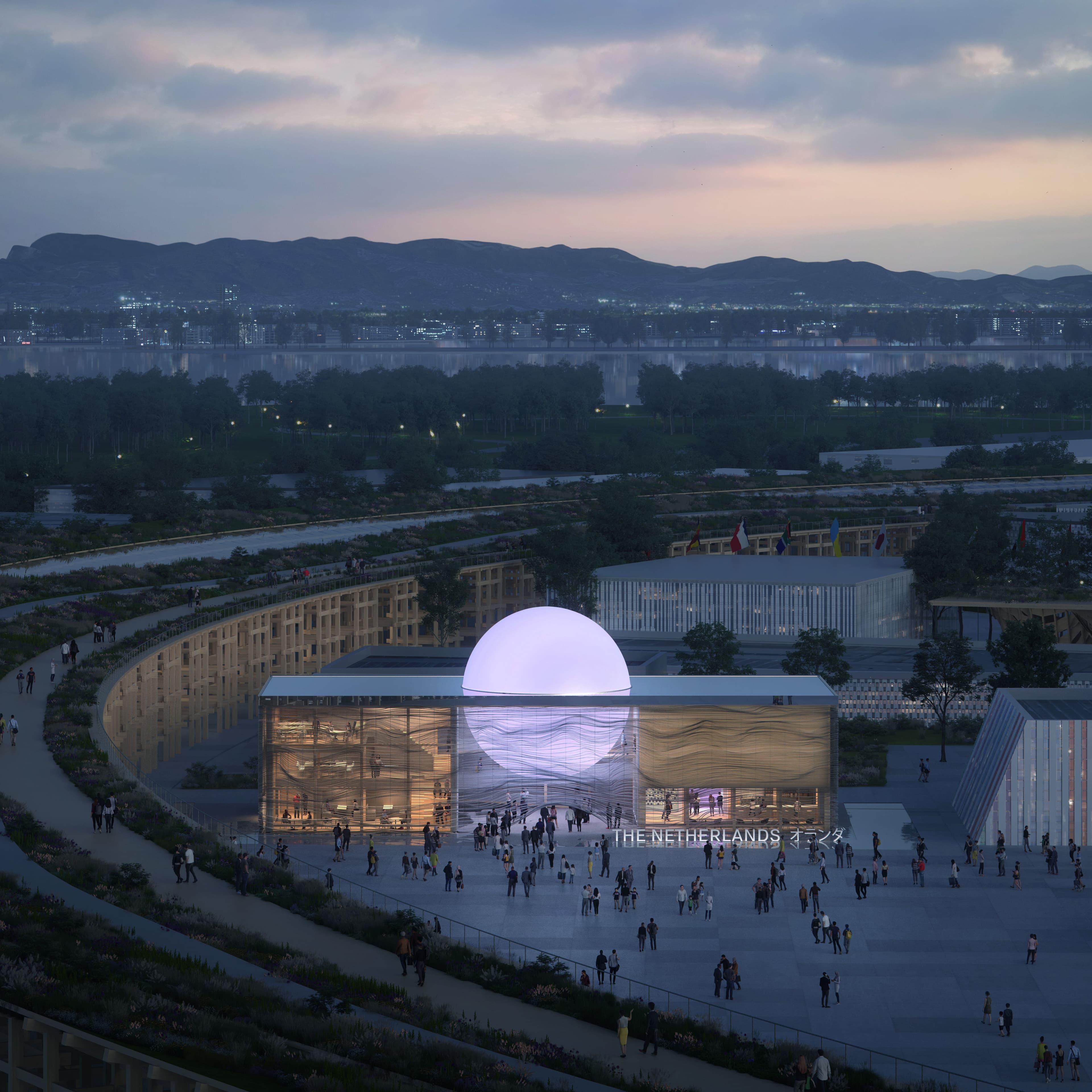 NL Pavilion Expo 2025 Osaka, A New Dawn. Image: Plomp