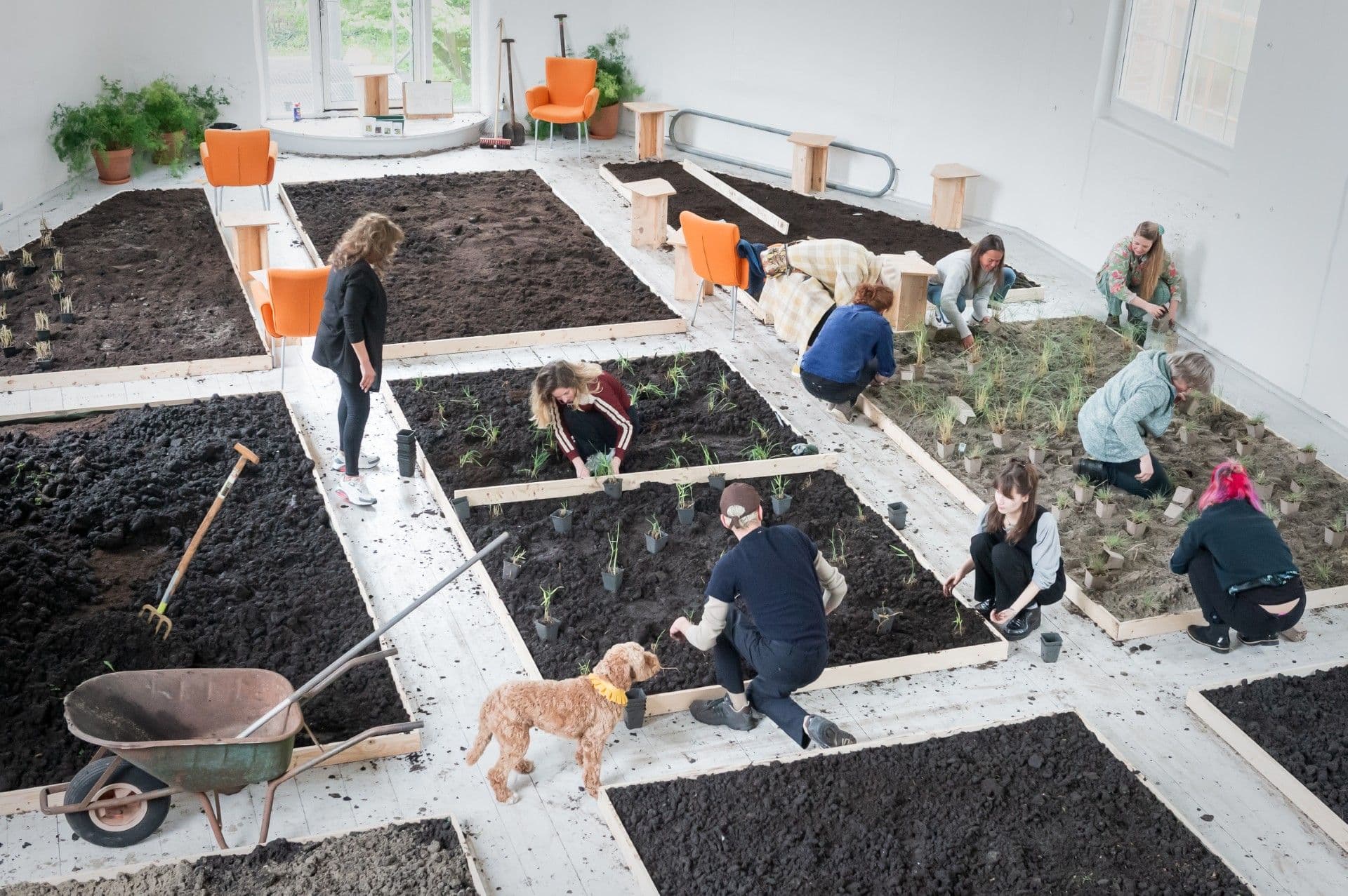 Hotel Maria Kapel. Artist in residence 2024 Amalia Sveske Ouro. Foto Bart Treuren.