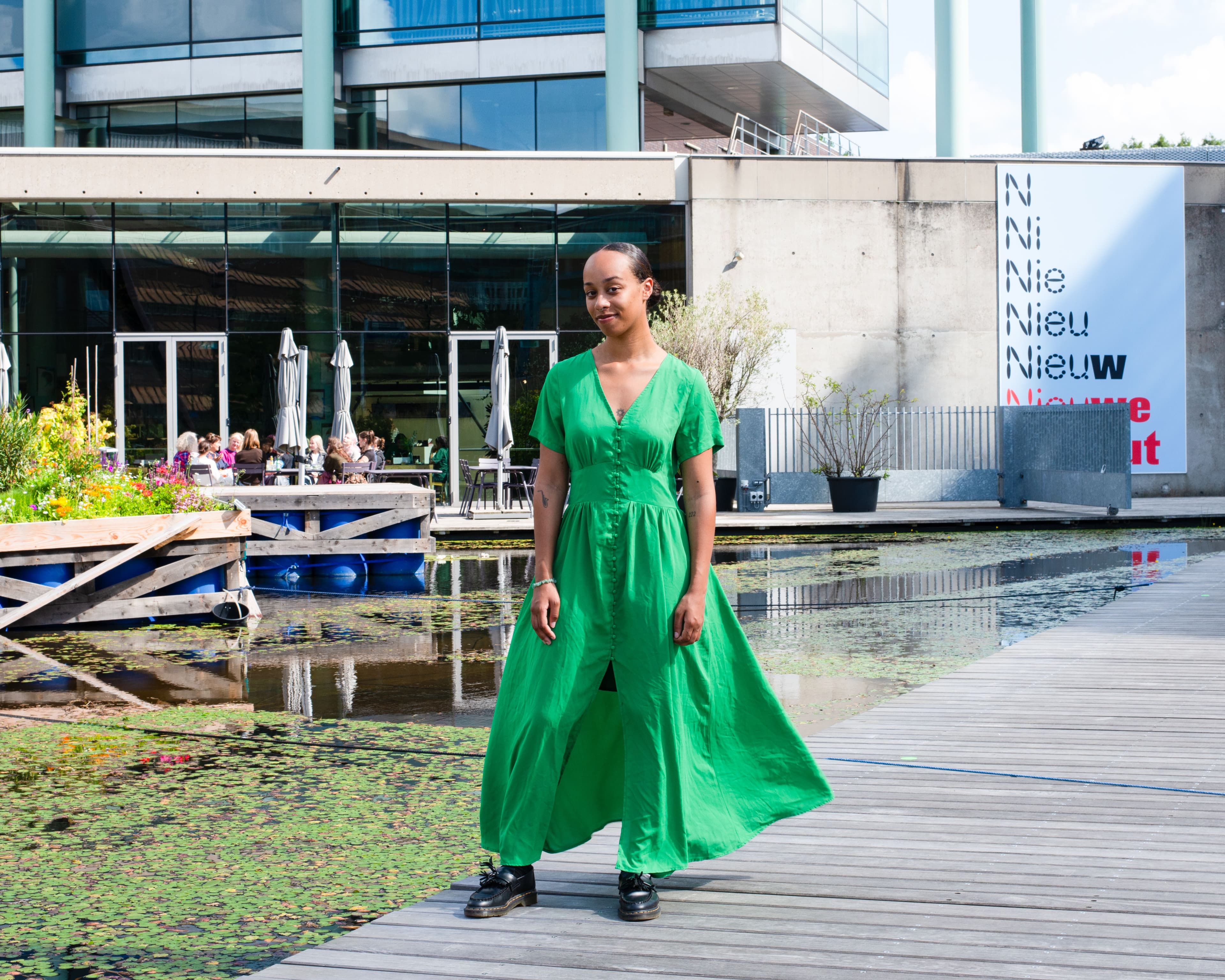 Omleider Naomi Tuininga. Foto: Isa de Jong.