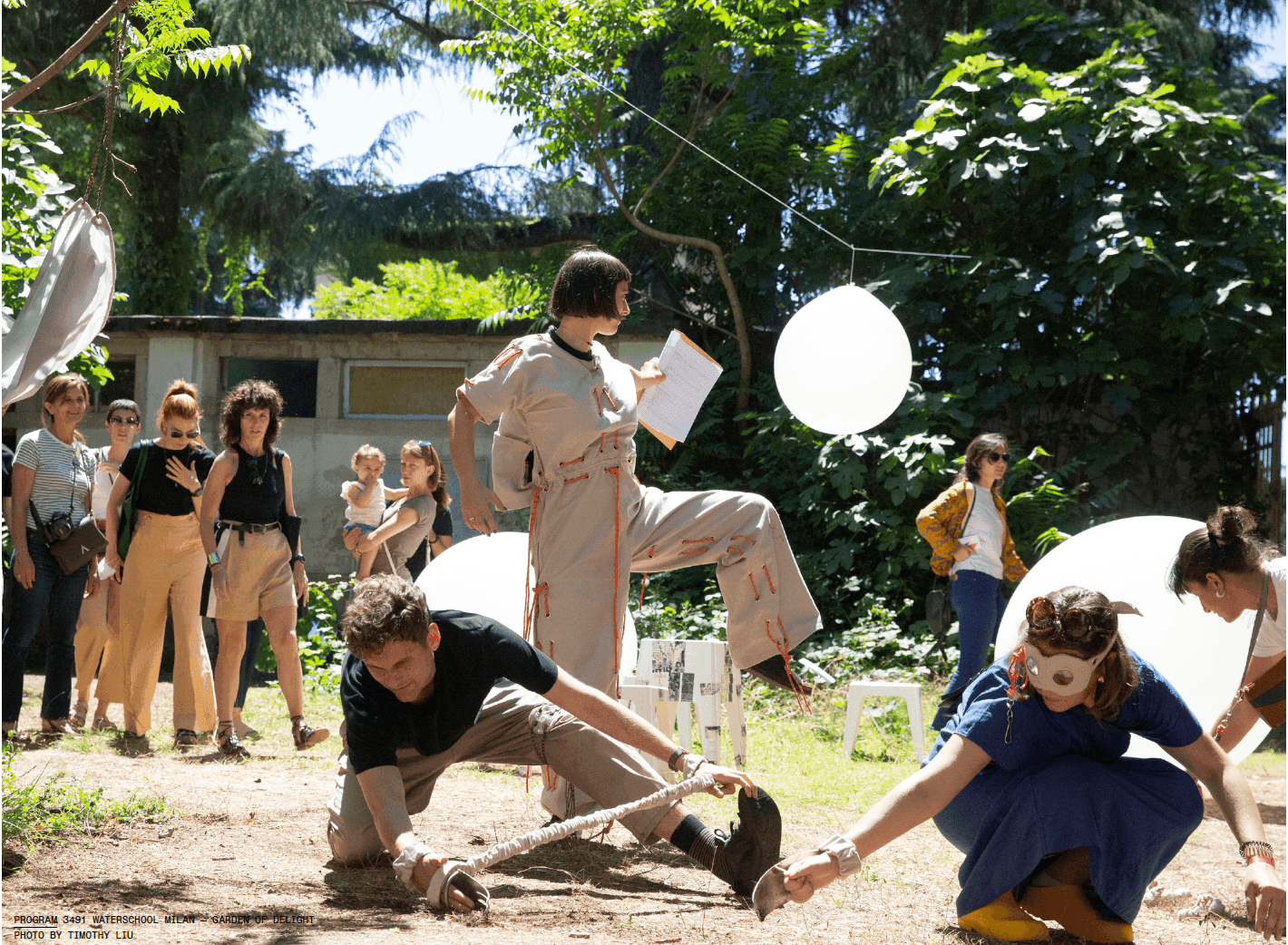WaterSchool workshop in Milaan. Foto: Timothy Liu