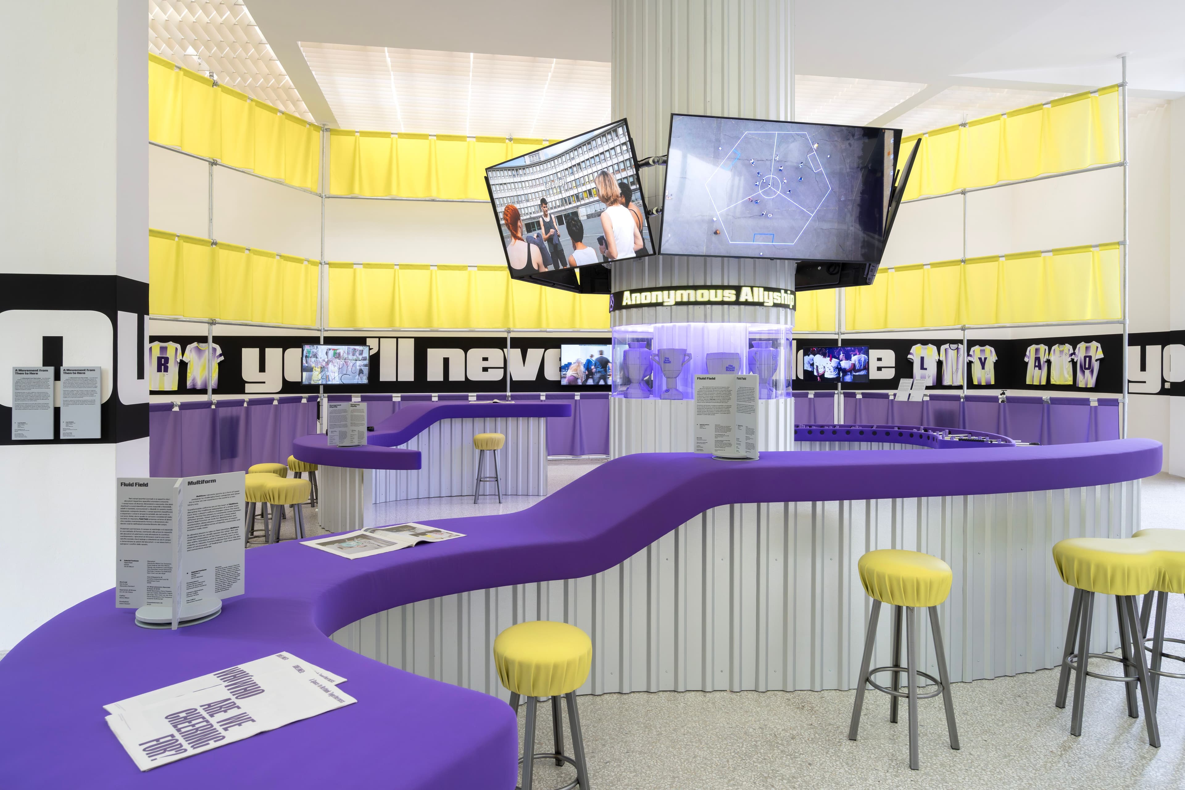 SIDELINED: A Space to Rethink Togetherness. Photo: Cristiano Corte.