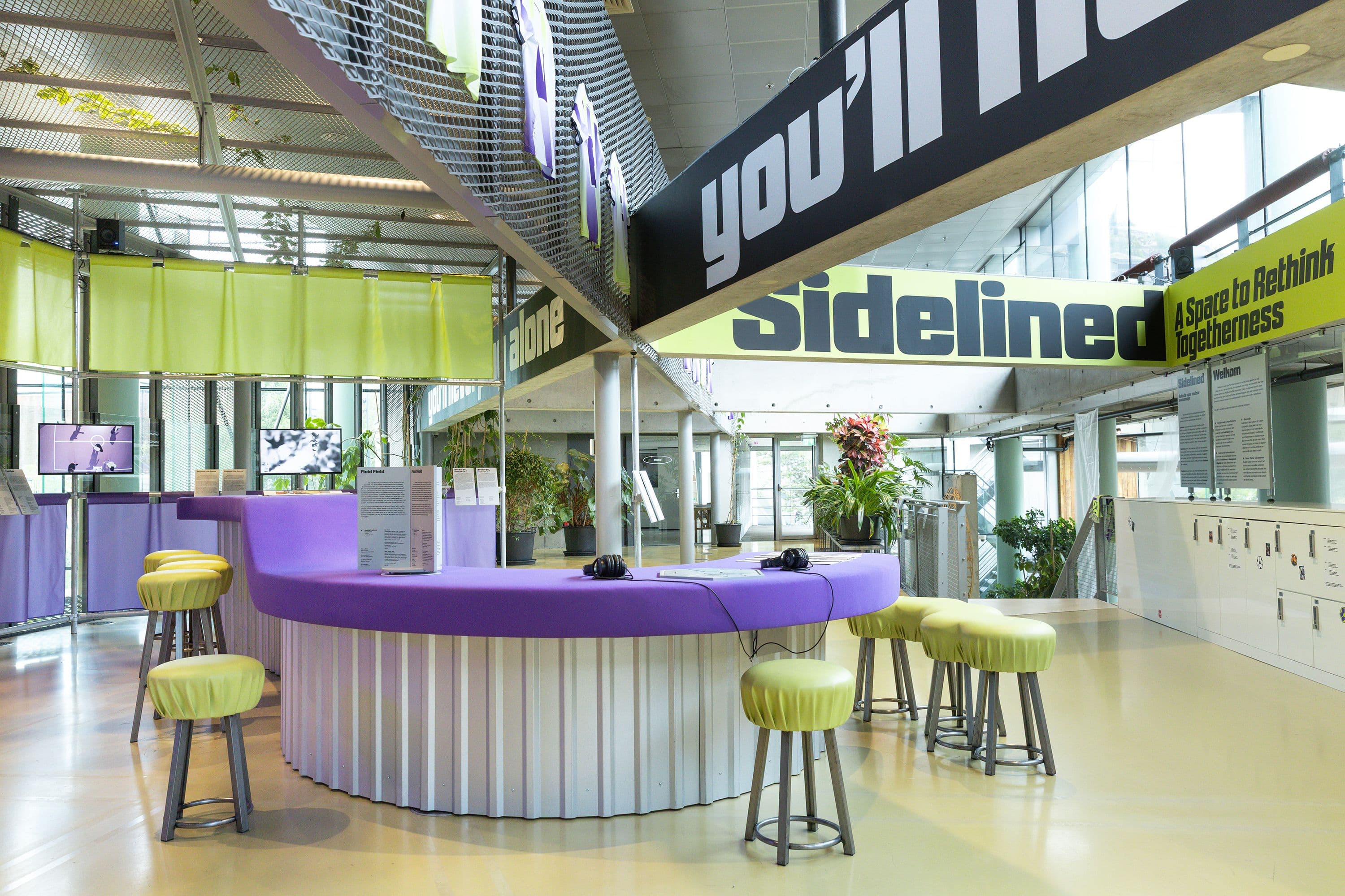 SIDELINED. A Space to Rethink Togetherness. Photo: Temet Studio.