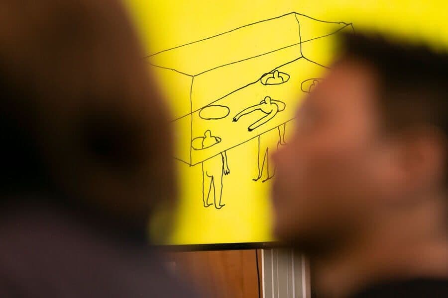 Remapping Collaborations session in May 2023. Photo: Tomas Mutsaers