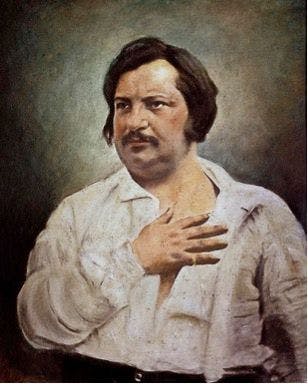 Louis-Auguste Bisson, Honoré de Balzac, 1842 
