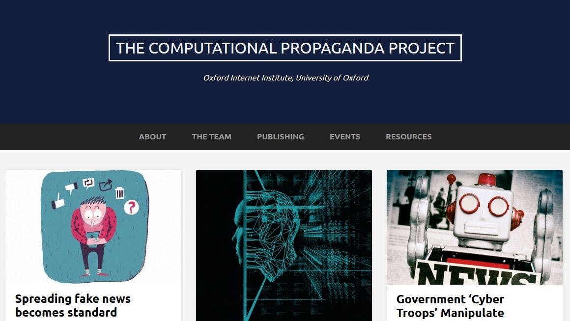  The Computational Propaganda Project  