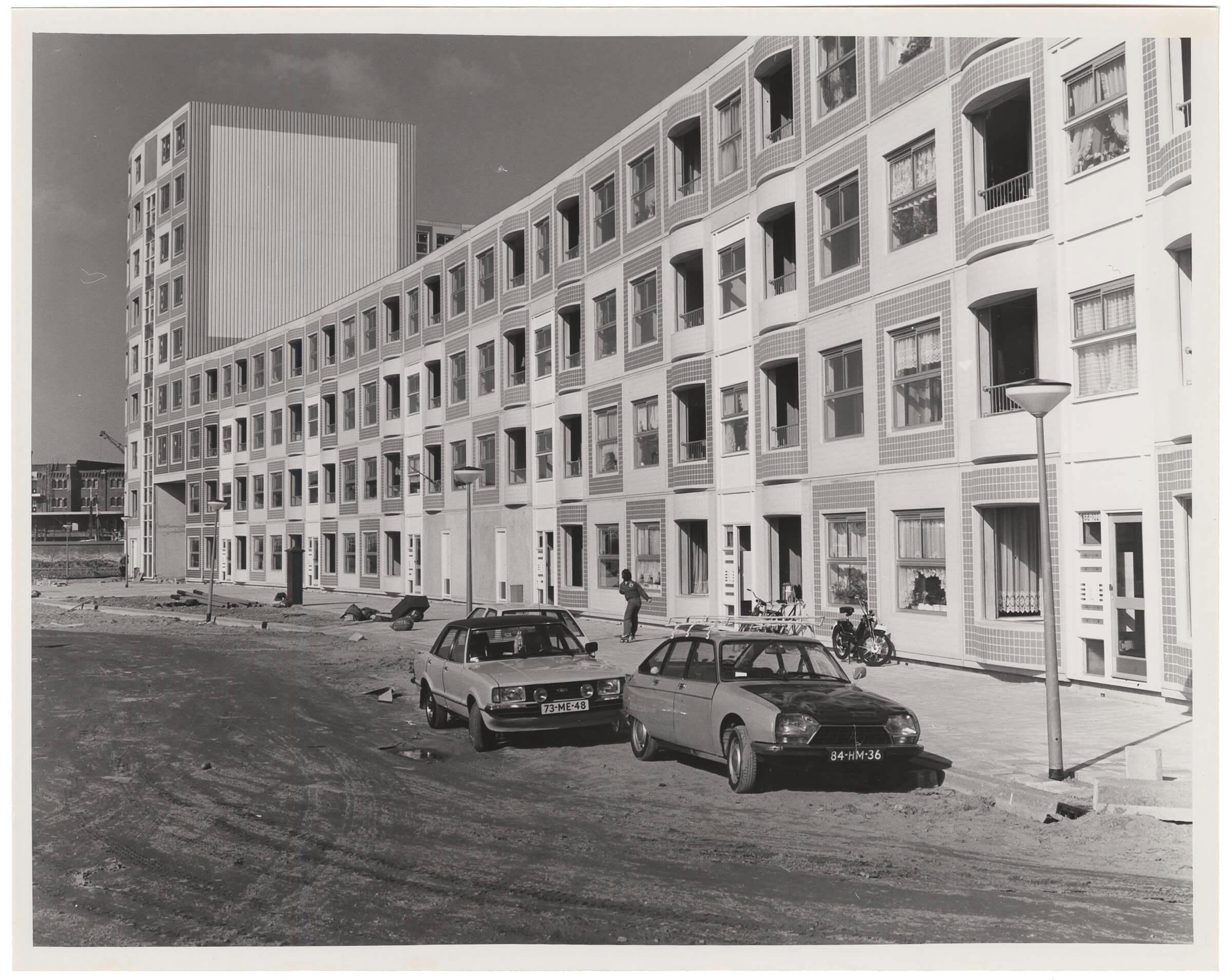 Carel Weeber. Housing Peperklip, Rotterdam, 1979-82. Collection Het Nieuwe Instituut