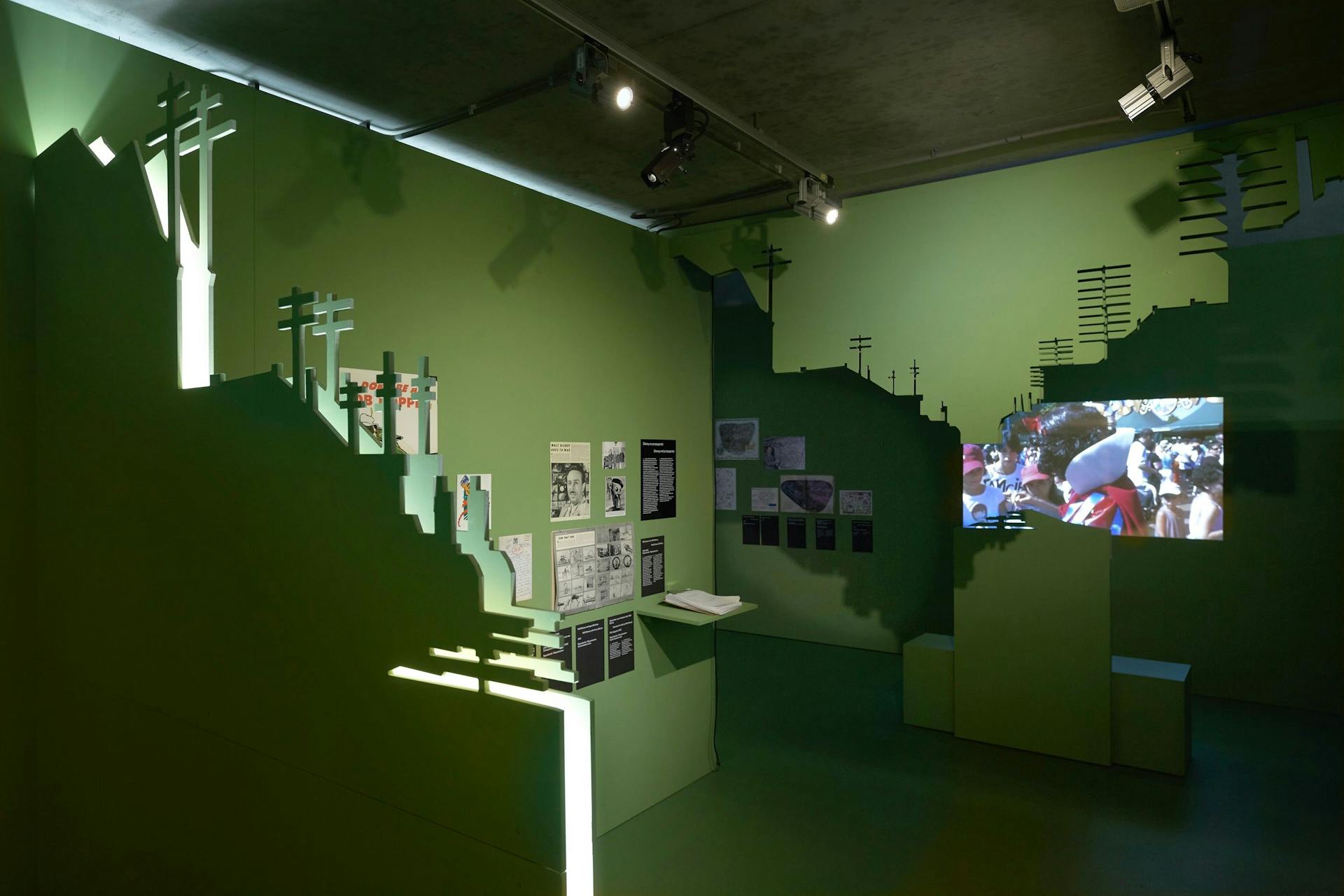Exhibition view, "The Architecture of Staged Realities". Photo: Johannes Schwartz-1 