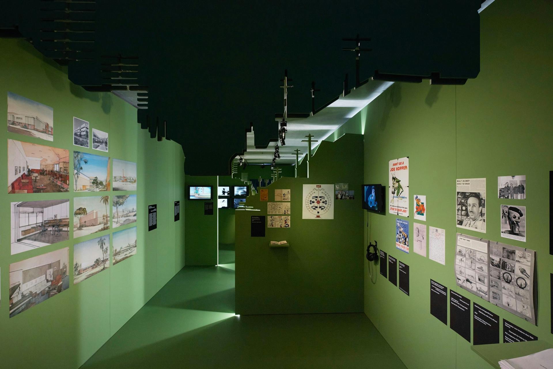 Exhibition view, "The Architecture of Staged Realities". Photo: Johannes Schwartz-2 