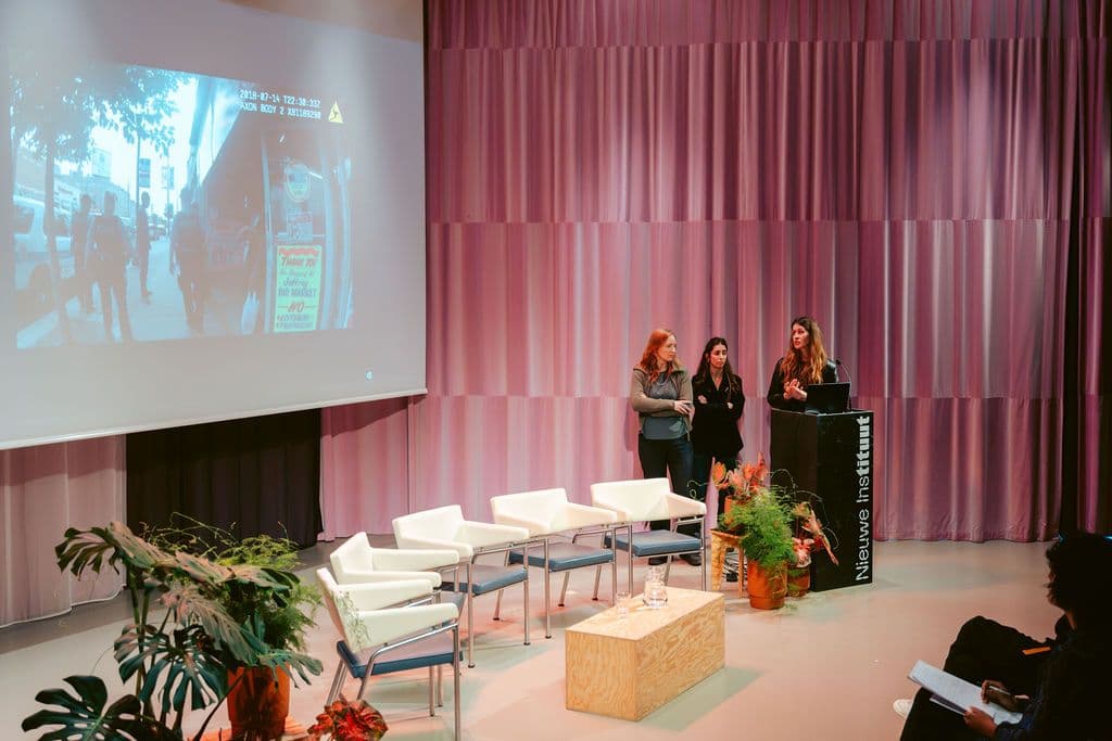 Research Nights x Forensic Architecture: Evidencing the Police Killing of Sammy Baker (25 april 2024). Foto: Floor Besuijen