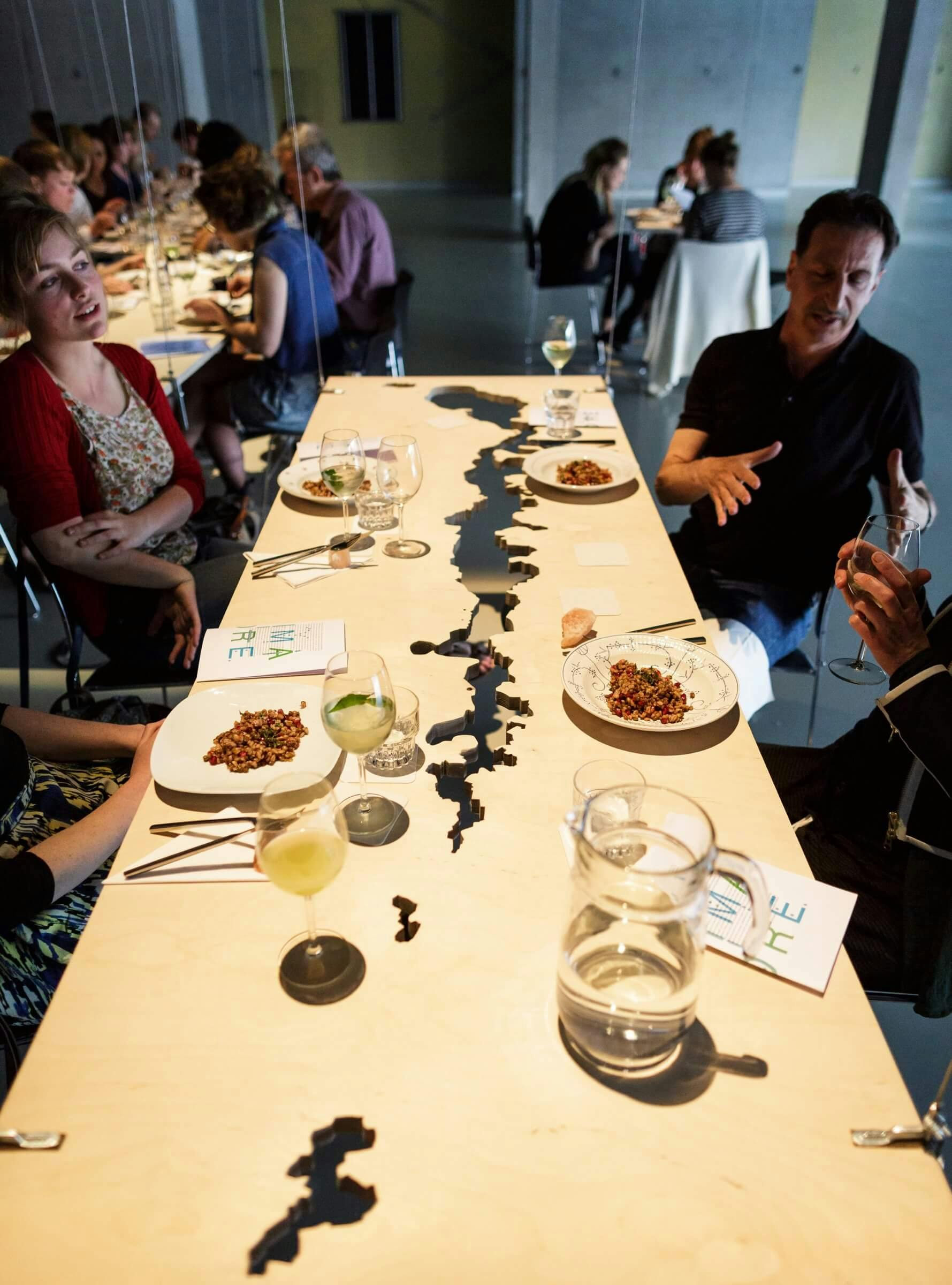 Thursday Night Climavore Dinner with Cooking Sections. Photo: Fred Ernst 