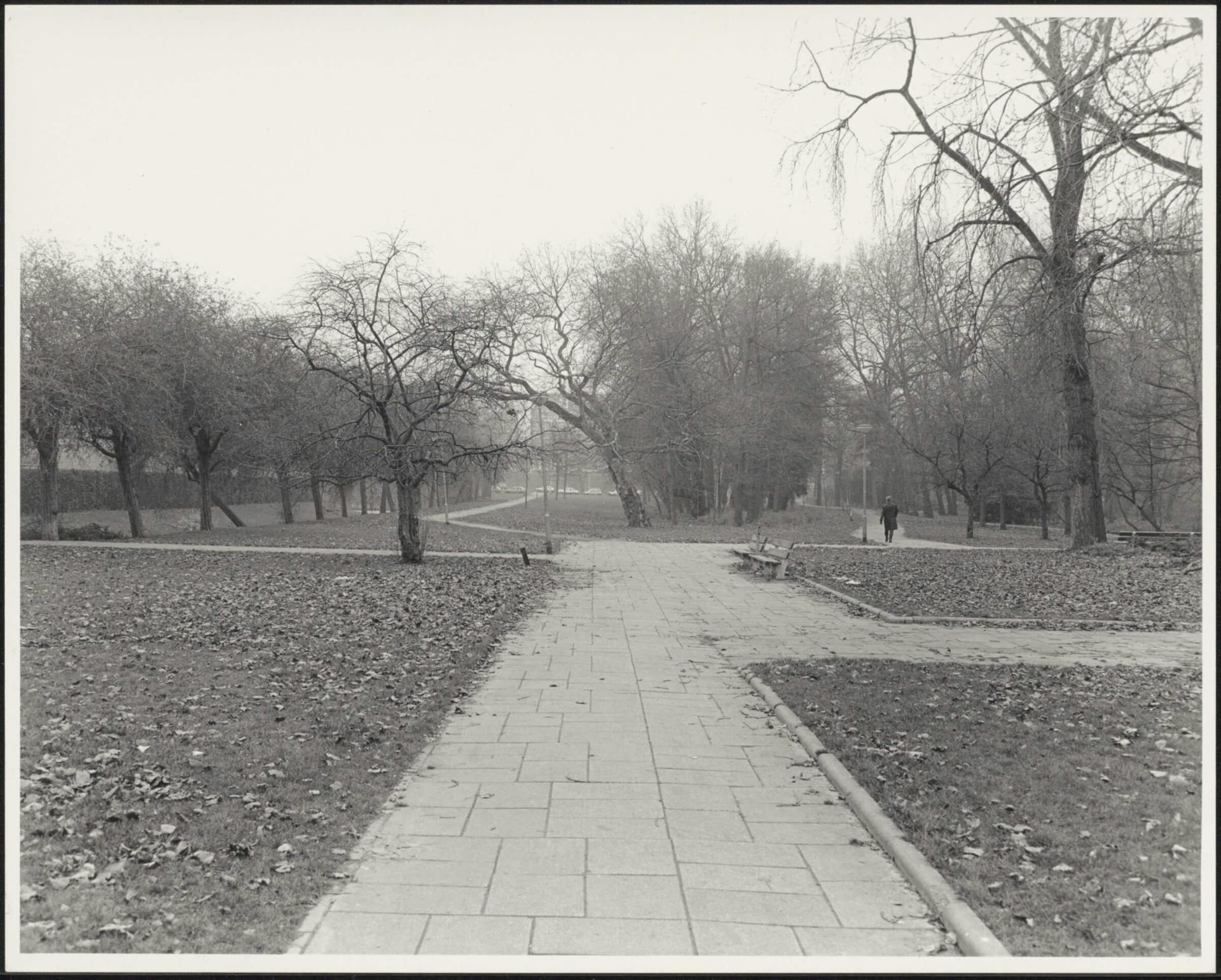 Section of Museum Park between the future Het Nieuwe Instituut and Kunsthal, 1987. Collection Het Nieuwe Instituut, OMA archive, OMAR f36-28a 