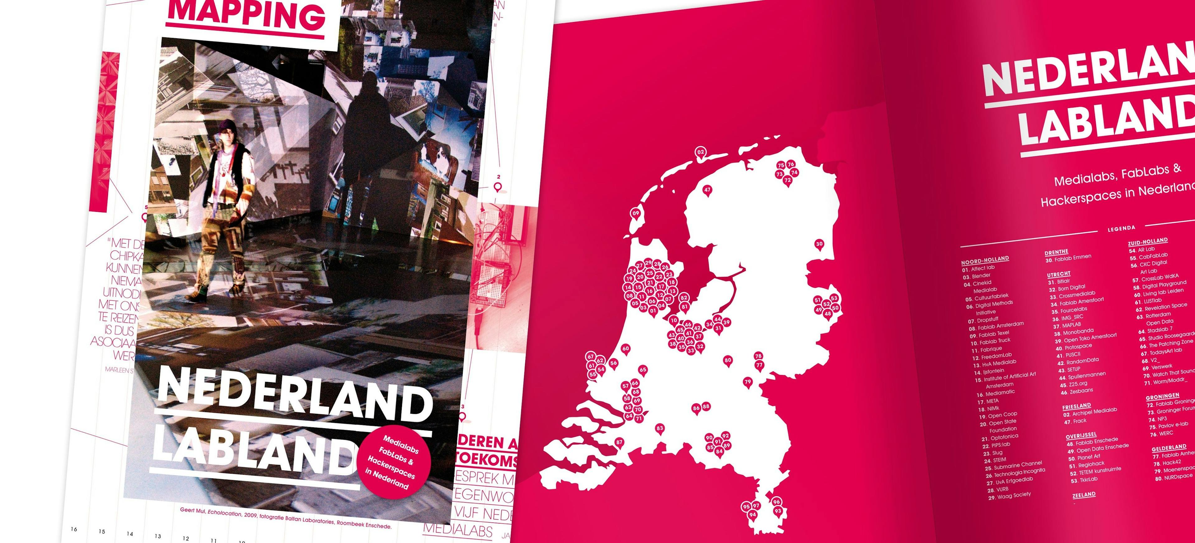  Nederland Labland: Medialabs, Fablabs and Hackerspaces 