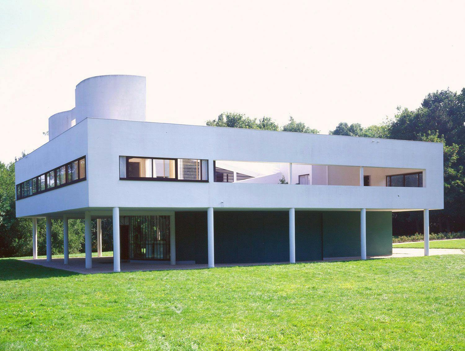  Le Corbusier, Villa Savoye, Poissy, 1929-1930 Image: Ralph Lieberman 