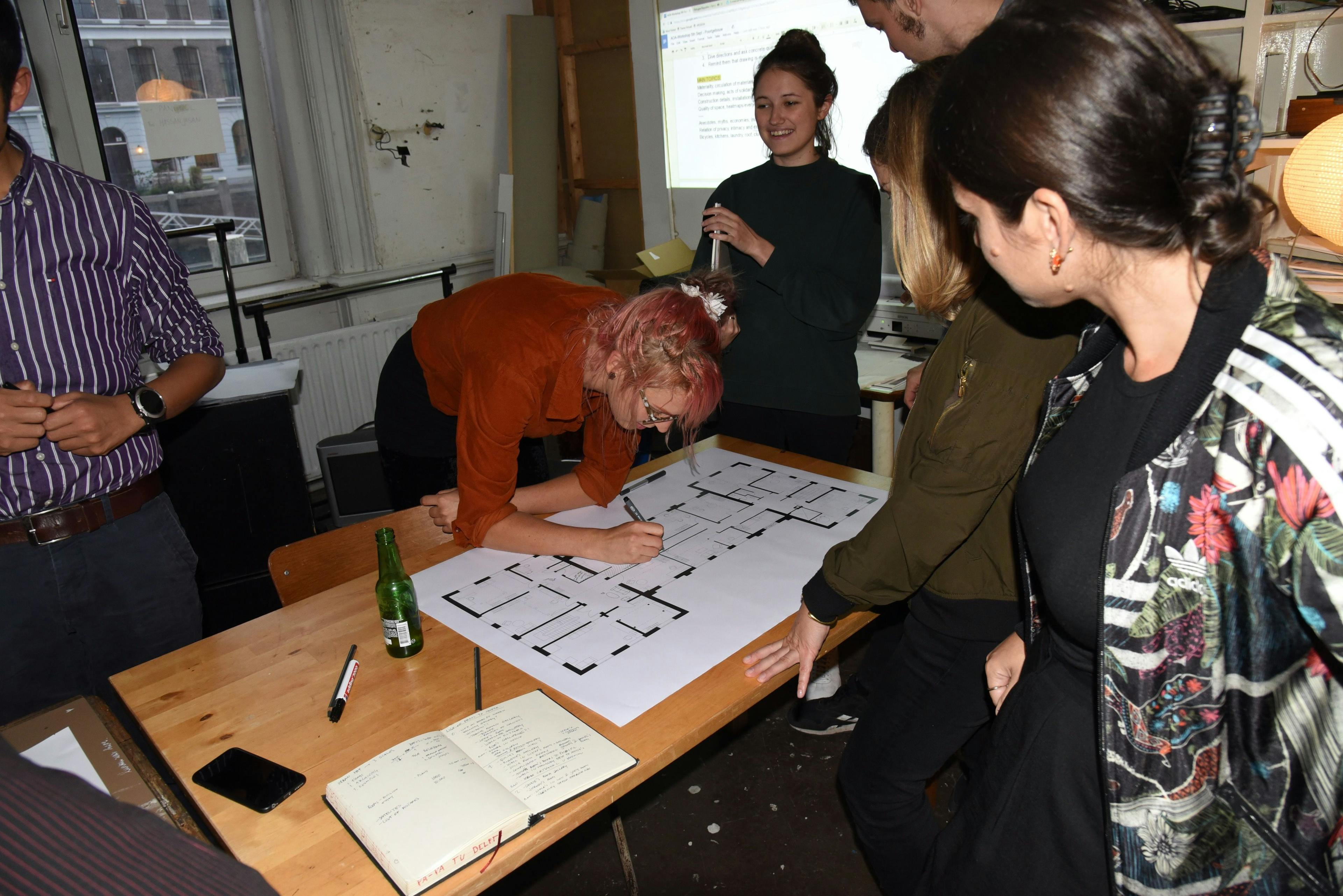  Annotation session at Poortgebouw in Rotterdam, September 2017. 