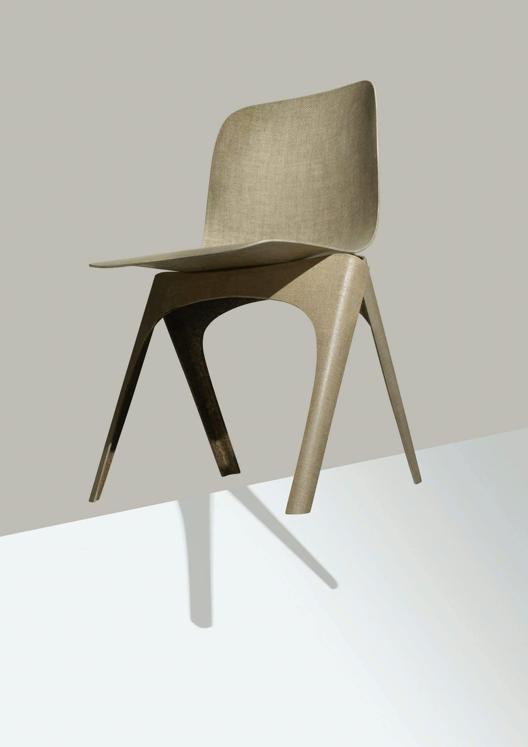 Christien Meindertsma, Flax Chair 