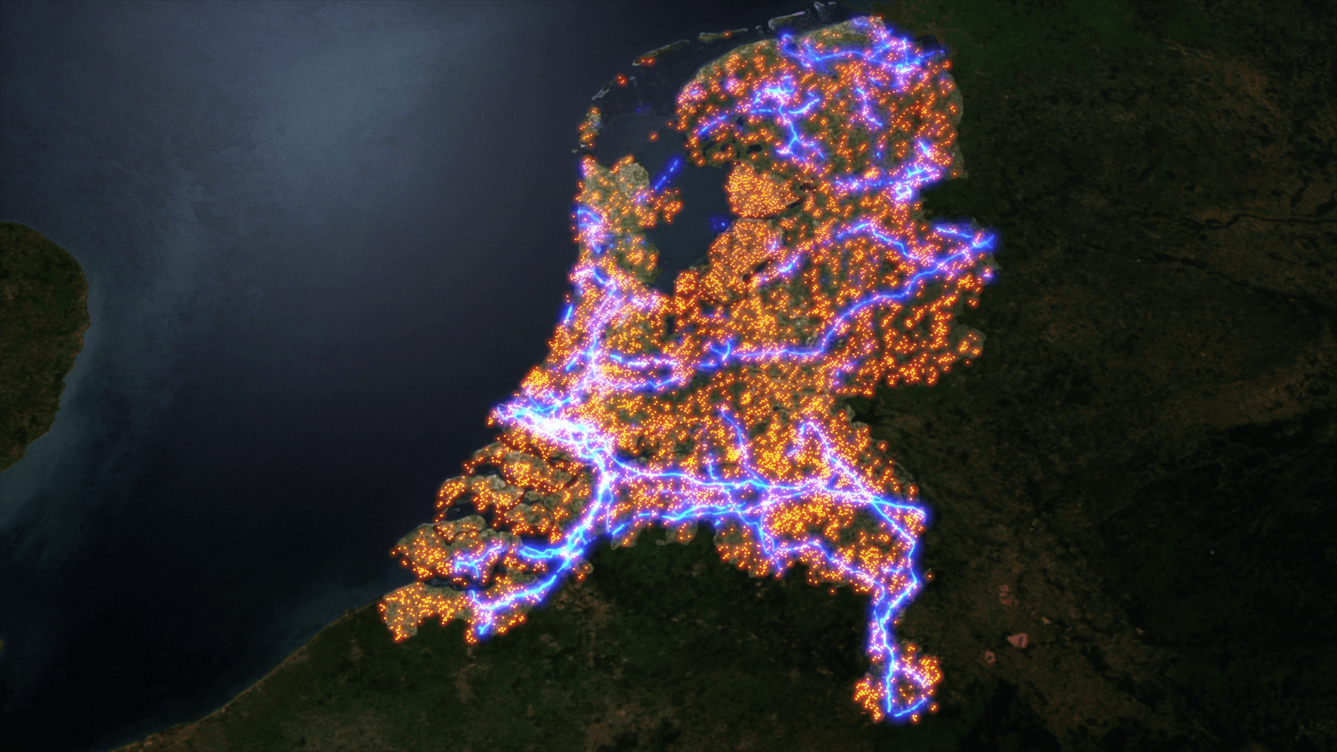  High risk locations in the Netherlands. Source VPRO, Nederland van Boven 