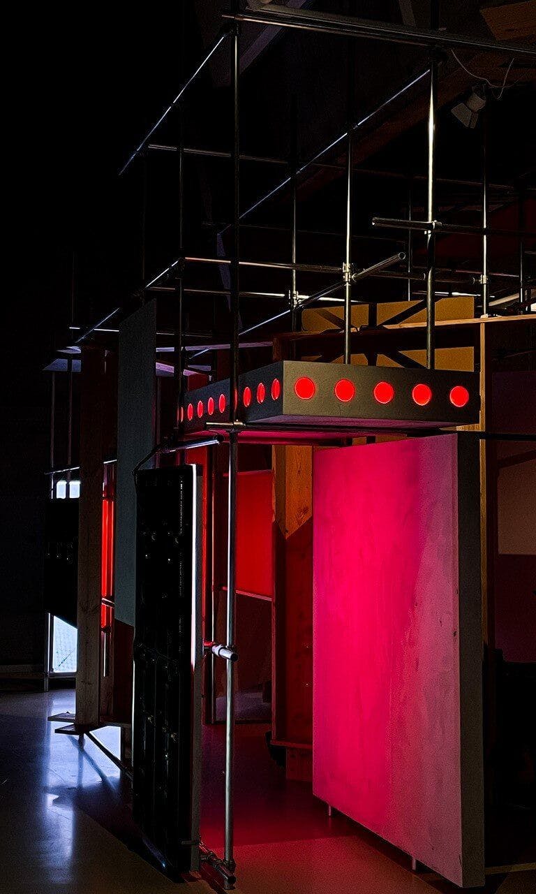'Roxy: The nightclub as a cultural crowbar', in 'Designing the Social' at Het Nieuwe Instituut, 2022. Photo: Juha van 't Zelfde. 